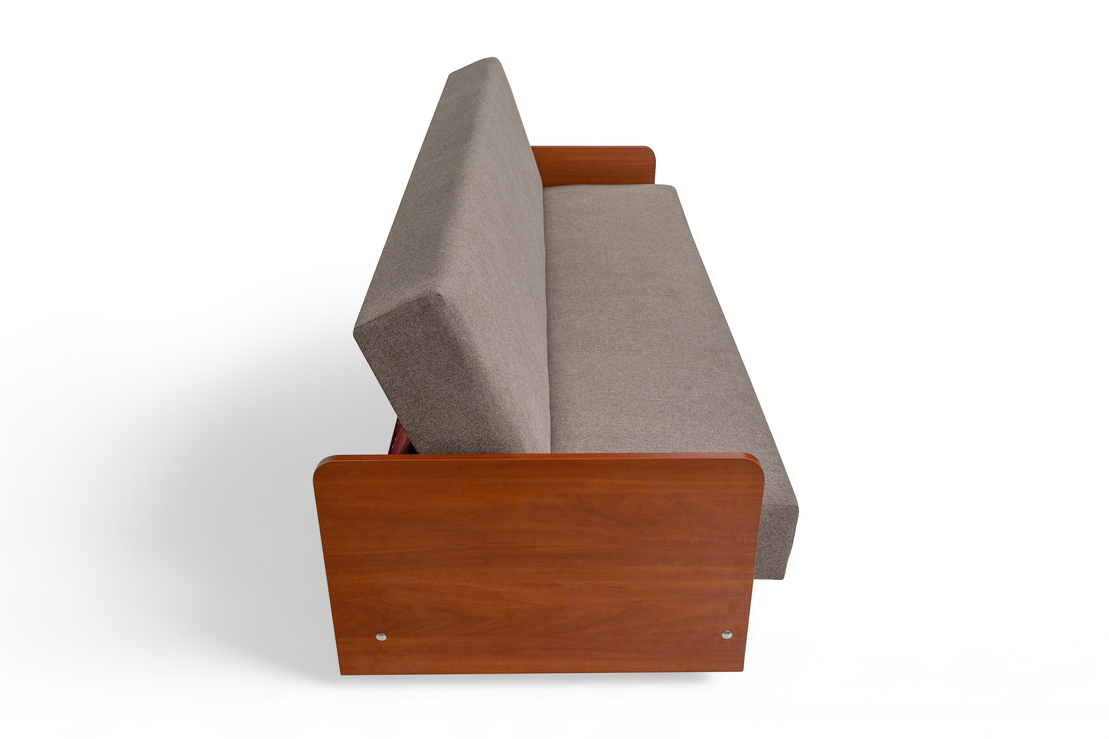 Pohovka Prosta do obývacej izby - bočné panely z dosky Pohovka do obývacej izby rovná - Boky z plyty