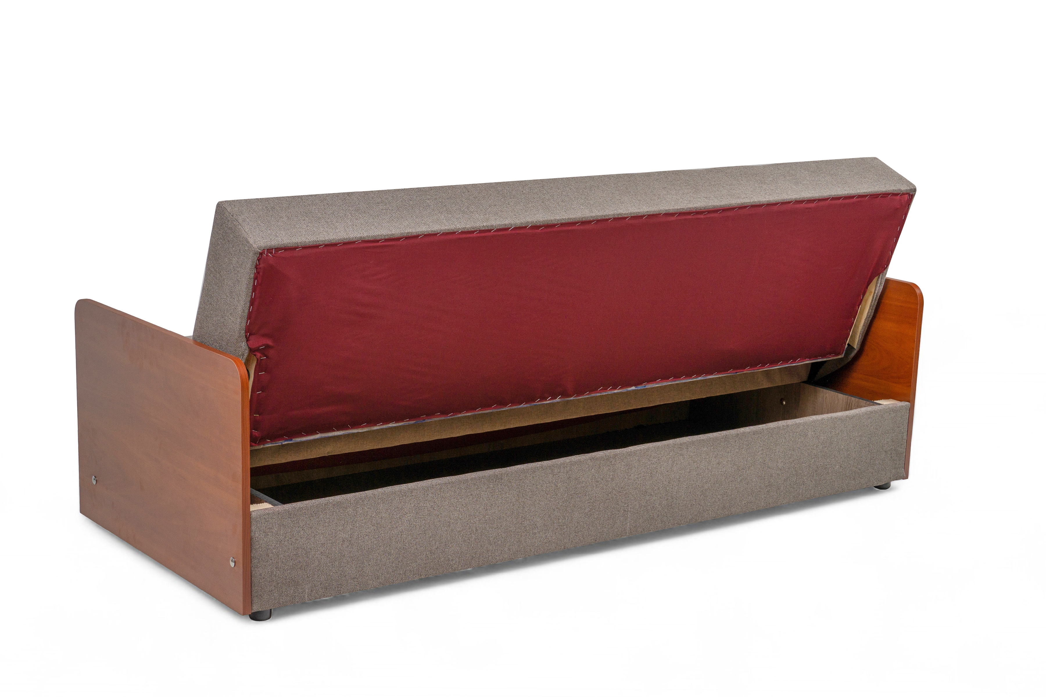 Pohovka Prosta do obývacej izby - bočné panely z dosky Pohovka do obývacej izby rovná - Boky z plyty