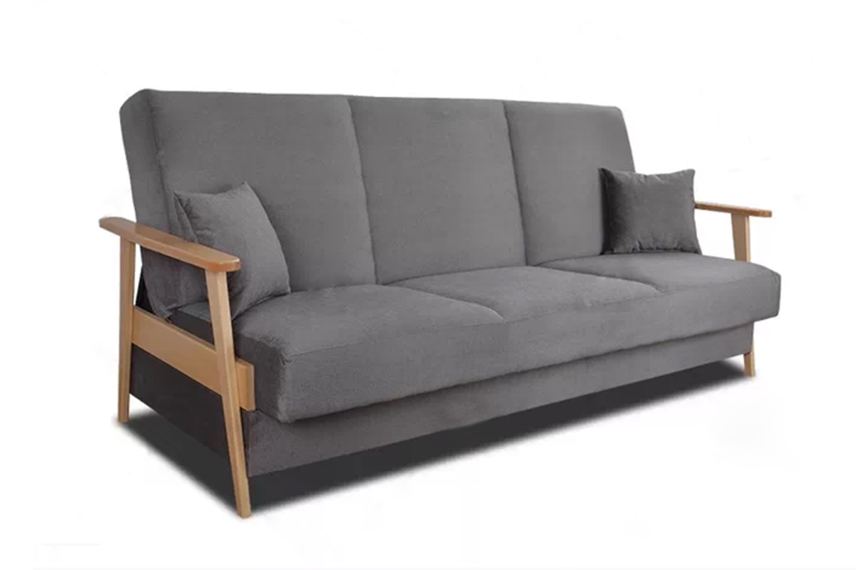 Klubová sedací souprava PRL šedá Pohovka 