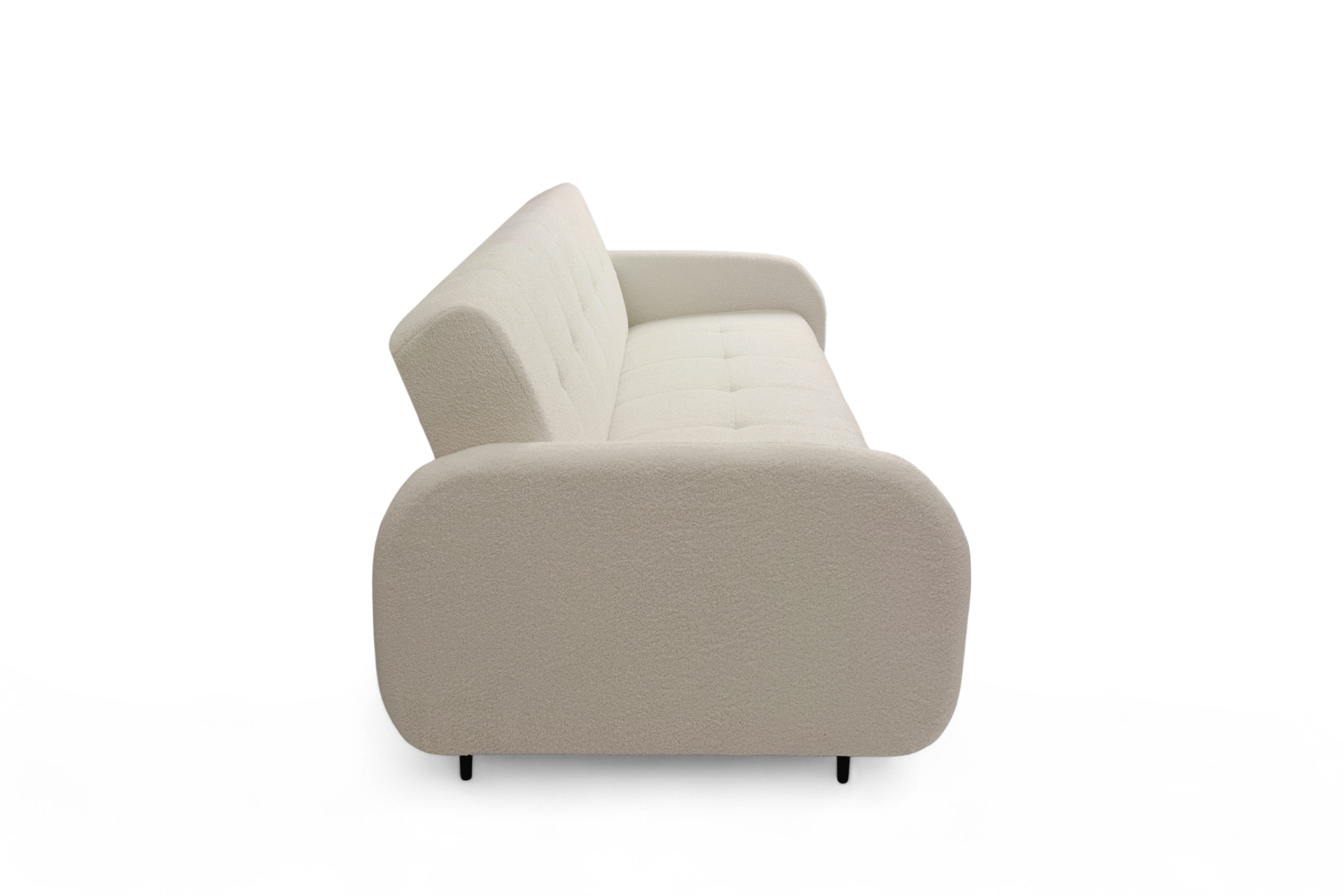 Rozkládací pohovka Linda - béžová Lambi 8 Pohovka Linda rozkladana pro obývacího pokoje - béžová boucle Lambi 8