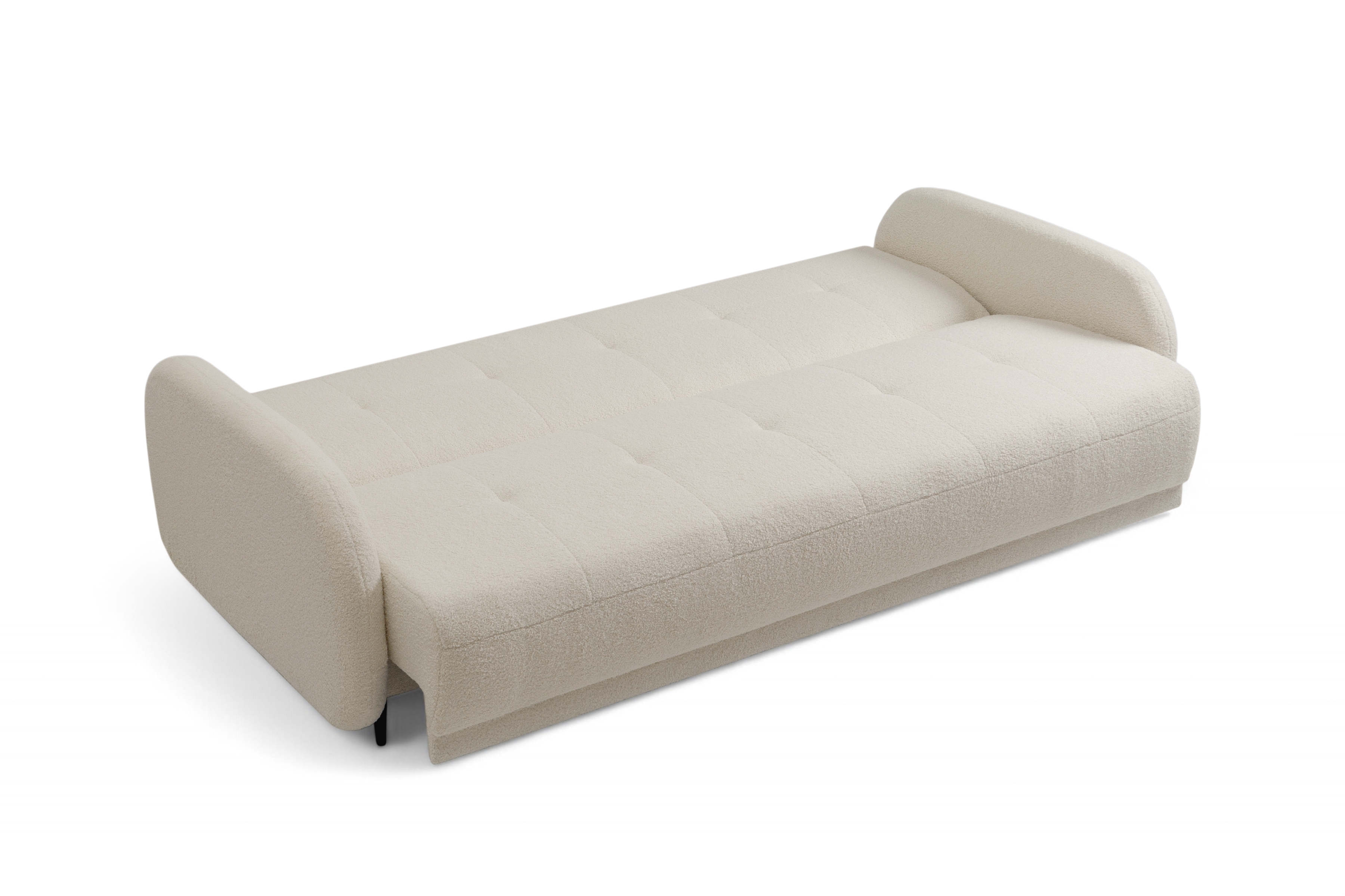 Rozkládací pohovka Linda - béžová Lambi 8 Pohovka Linda rozkladana pro obývacího pokoje - béžová boucle Lambi 8