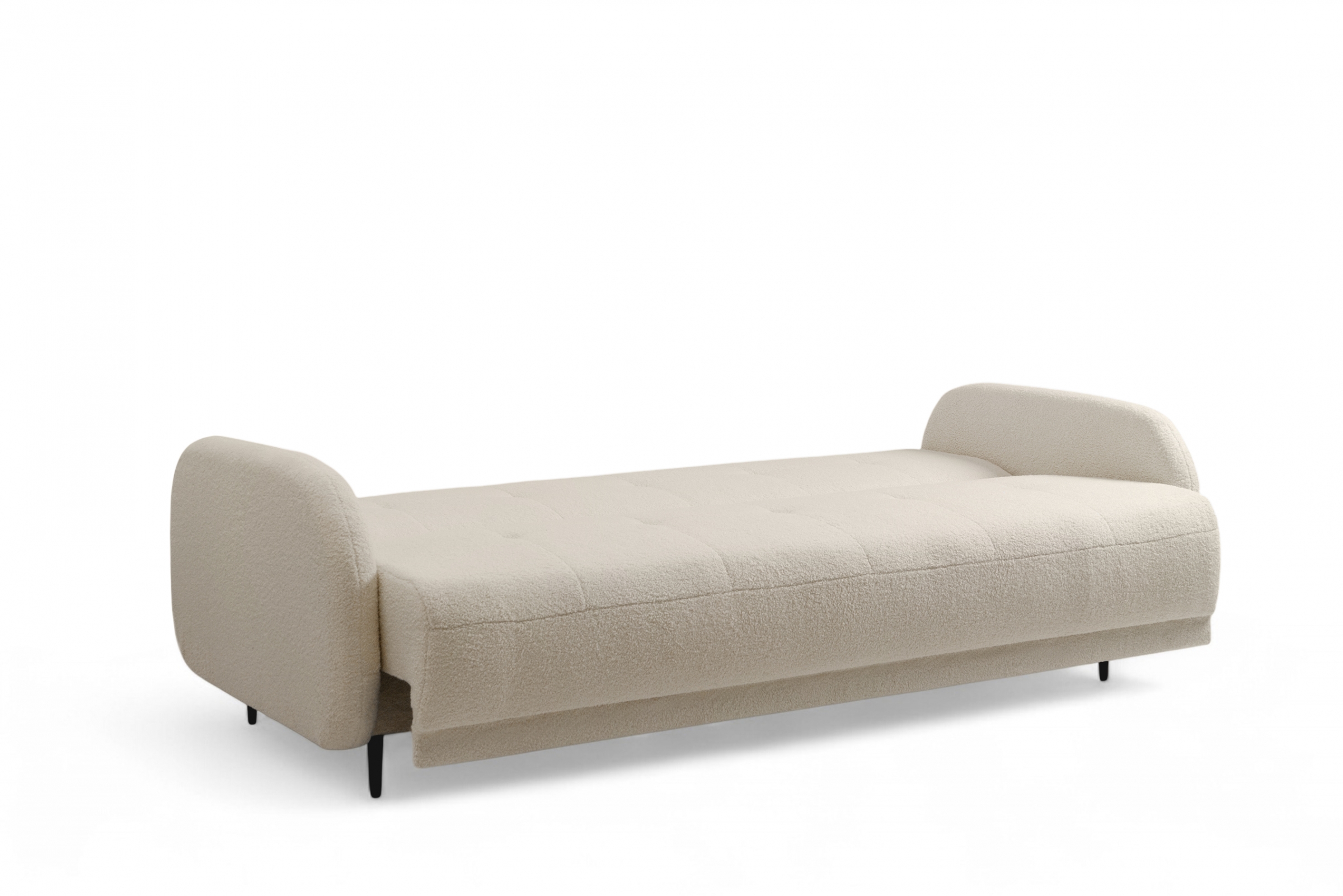 Rozkládací pohovka Linda - béžová Lambi 8 Pohovka Linda rozkladana pro obývacího pokoje - béžová boucle Lambi 8