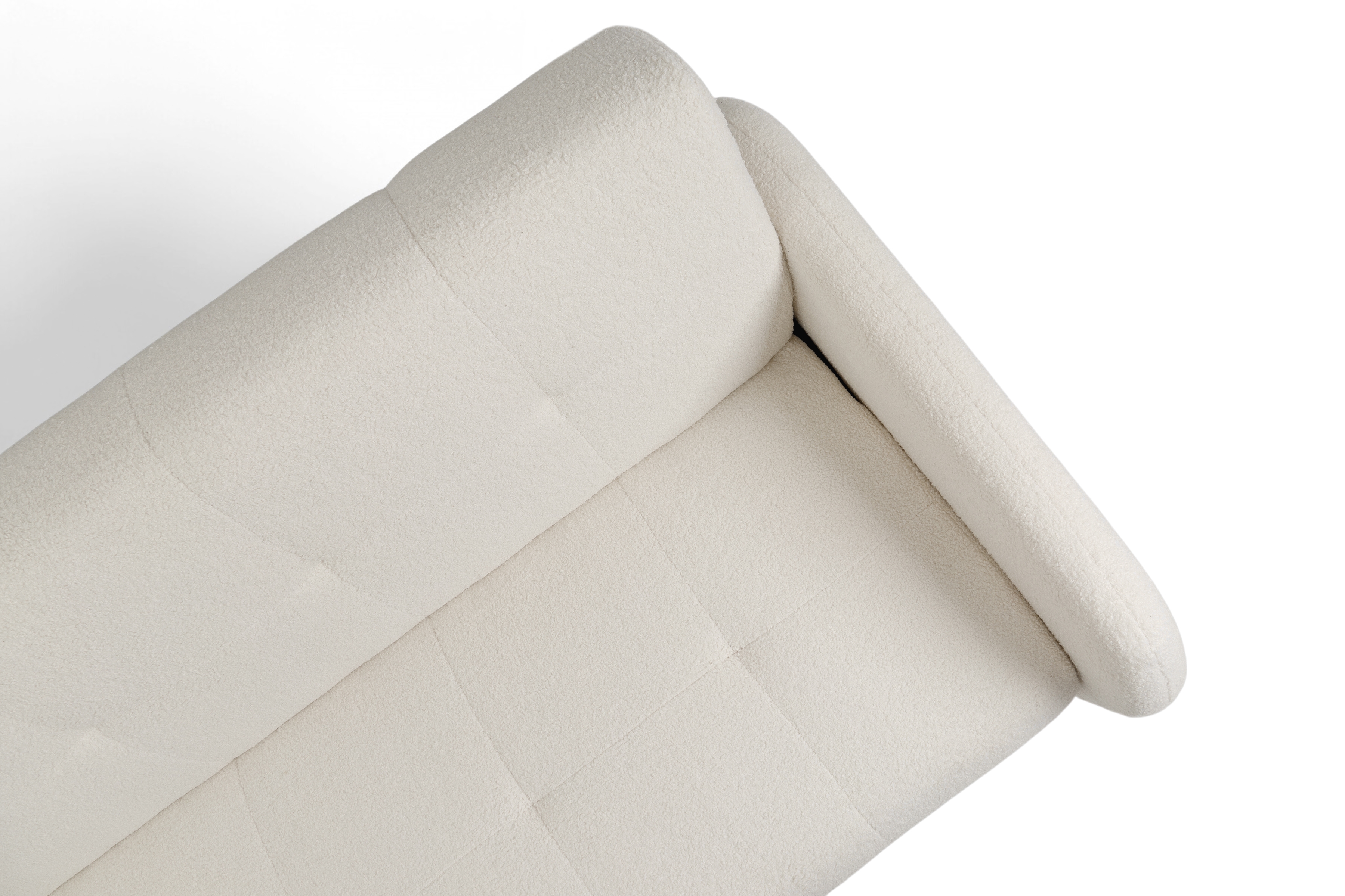 Rozkládací pohovka Linda - béžová Lambi 8 Pohovka Linda rozkladana pro obývacího pokoje - béžová boucle Lambi 8