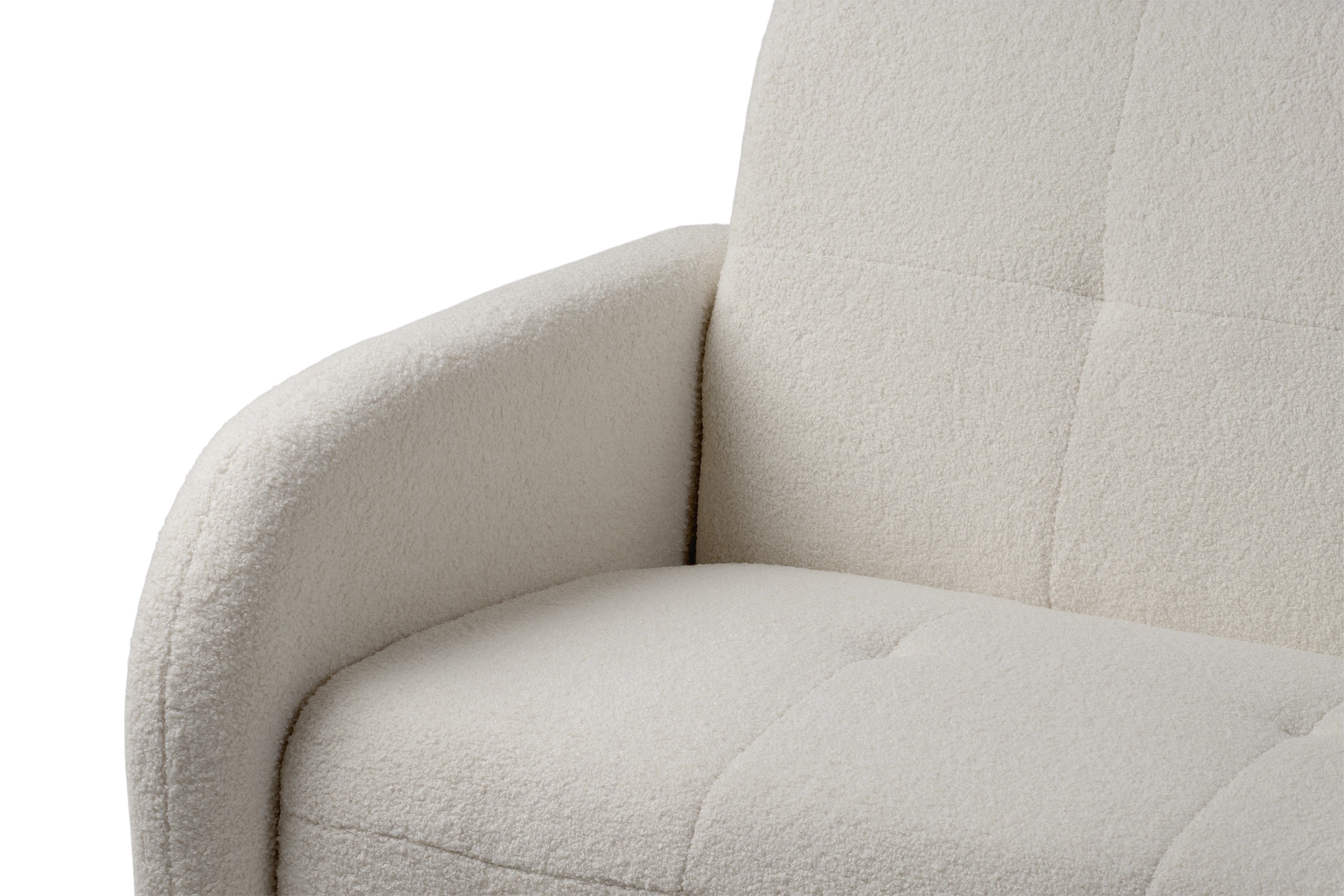 Rozkládací pohovka Linda - béžová Lambi 8 Pohovka Linda rozkladana pro obývacího pokoje - béžová boucle Lambi 8