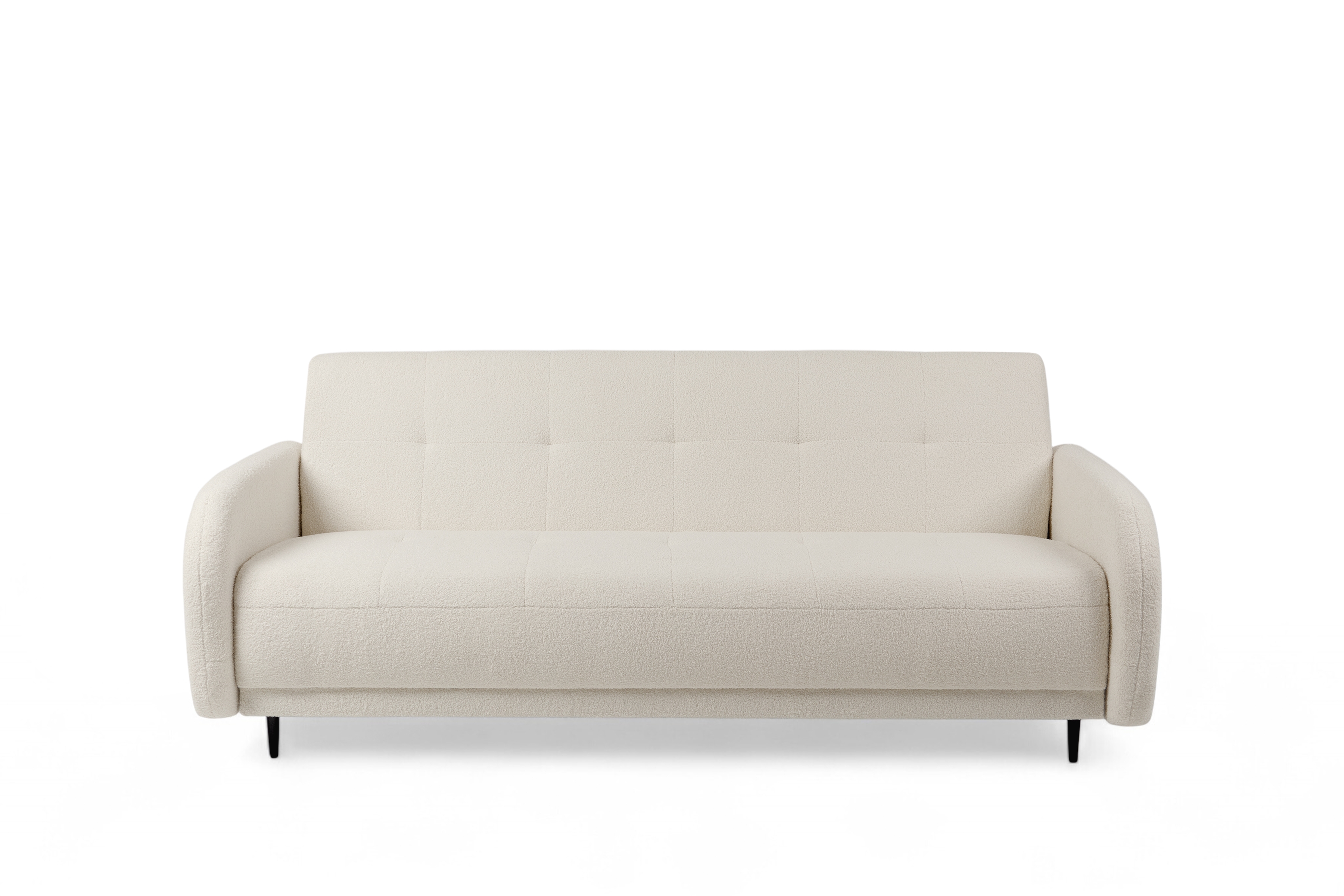 Rozkládací pohovka Linda - béžová Lambi 8 Pohovka Linda rozkladana pro obývacího pokoje - béžová boucle Lambi 8