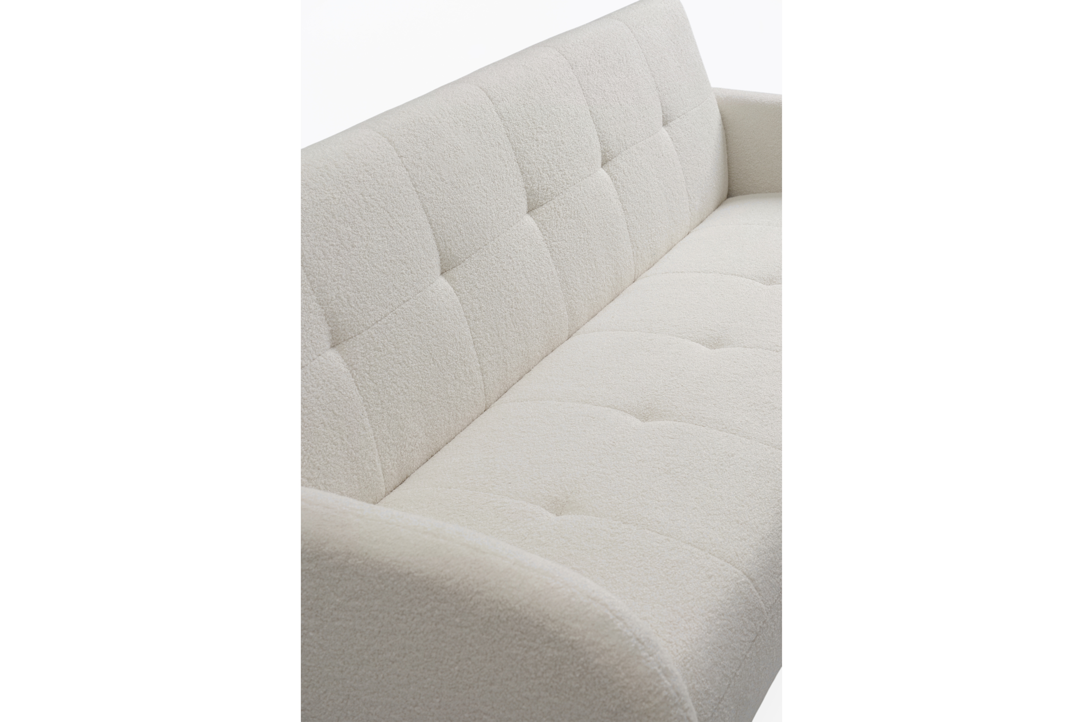 Rozkládací pohovka Linda - béžová Lambi 8 Pohovka Linda rozkladana pro obývacího pokoje - béžová boucle Lambi 8