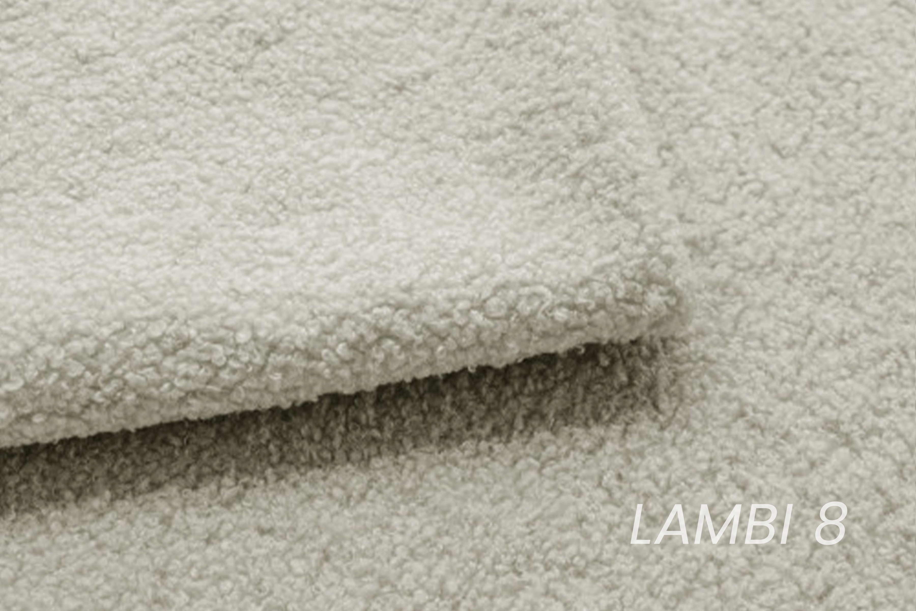 Rozkládací pohovka Linda - béžová Lambi 8 Pohovka Linda rozkladana pro obývacího pokoje - béžová boucle Lambi 8