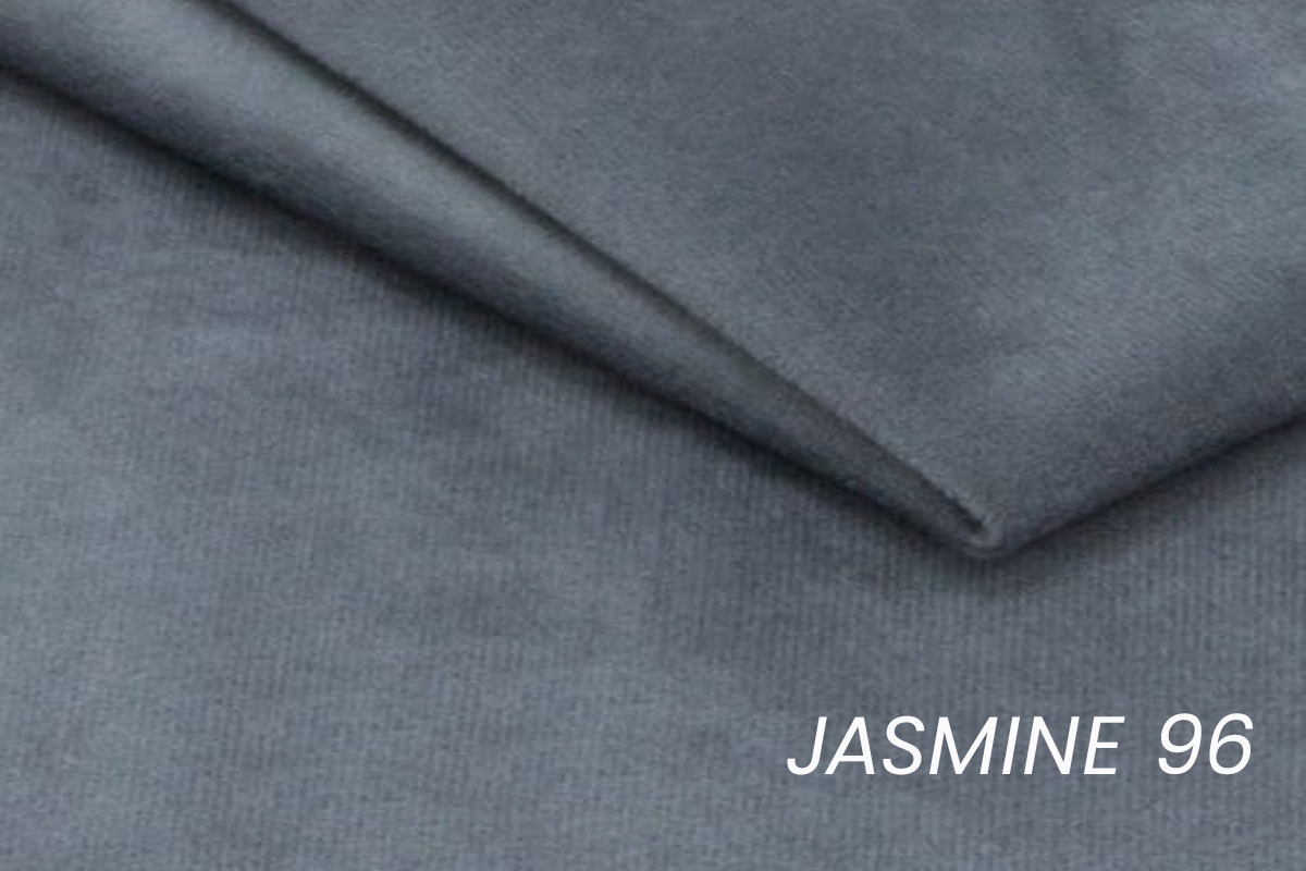 Rozkládací pohovka Linda - šedá Jasmine 96 Pohovka Linda rozkladana pro obývacího pokoje - šedá welwet Jasmine 96