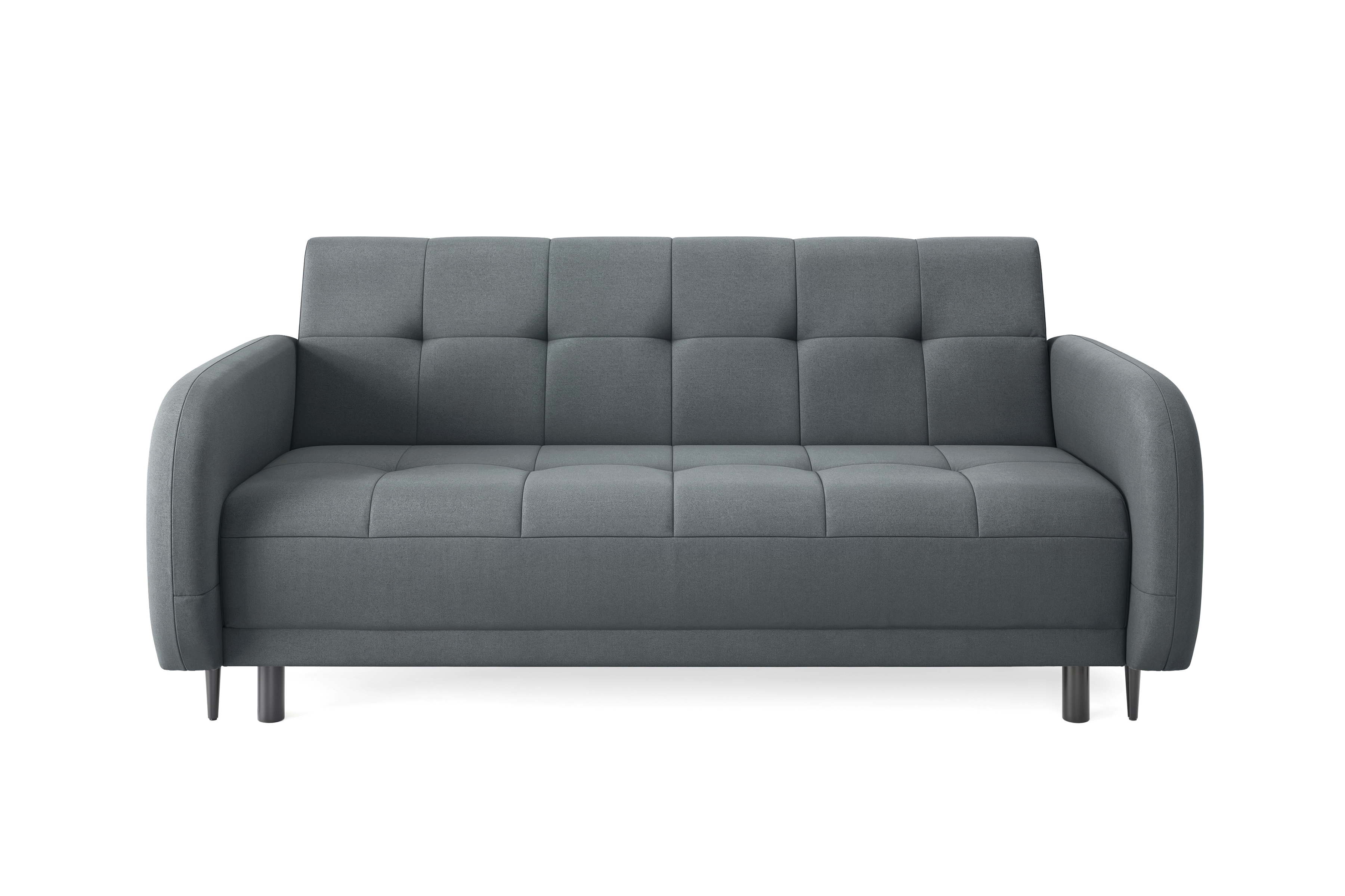 Rozkládací pohovka Linda - šedá Jasmine 96 Pohovka Linda rozkladana pro obývacího pokoje - šedá welwet Jasmine 96