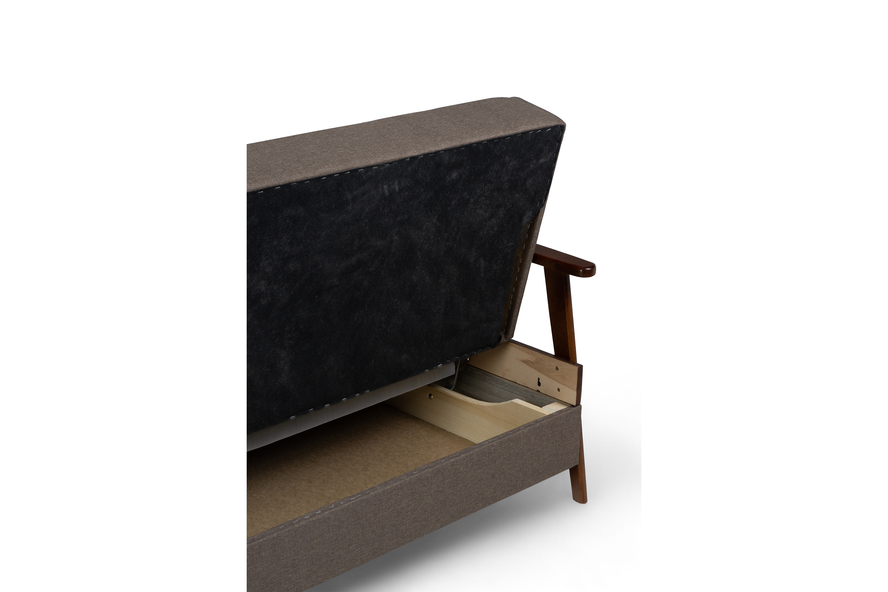 Klubová pohovka PRL Pohovka rozkladana Klubová PRL