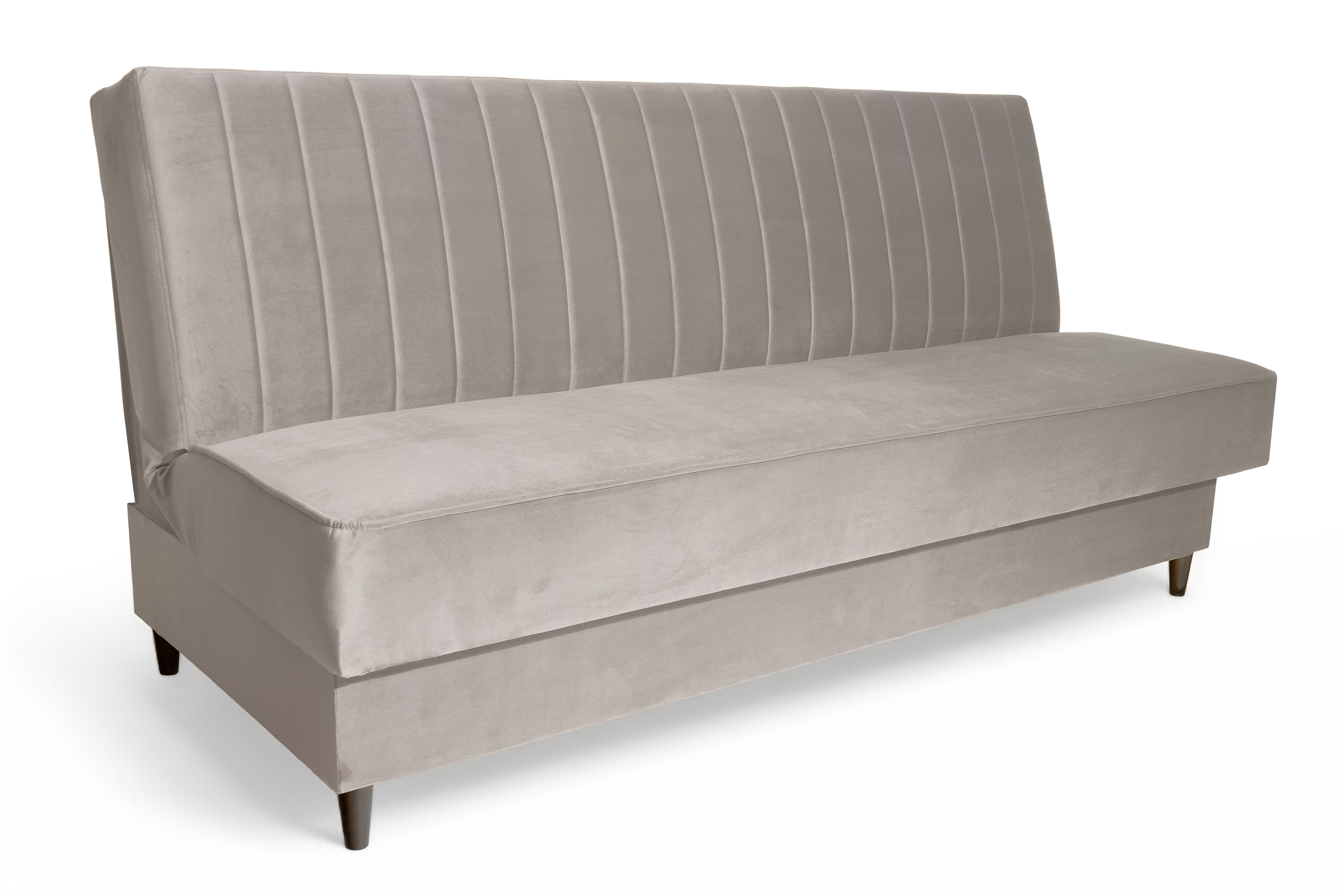 Rozkladacia pohovka Vigo s úložným priestorom – béžový zamat Paros 2 Pohovka Vigo rozkladana S vnútorným úložným priestorom- béžový velúr Paros 2