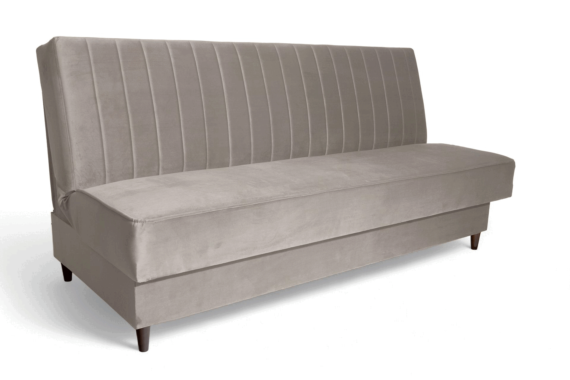 Rozkladacia pohovka Vigo s úložným priestorom – béžový zamat Paros 2 Pohovka Vigo rozkladana S vnútorným úložným priestorom- béžový velúr Paros 2