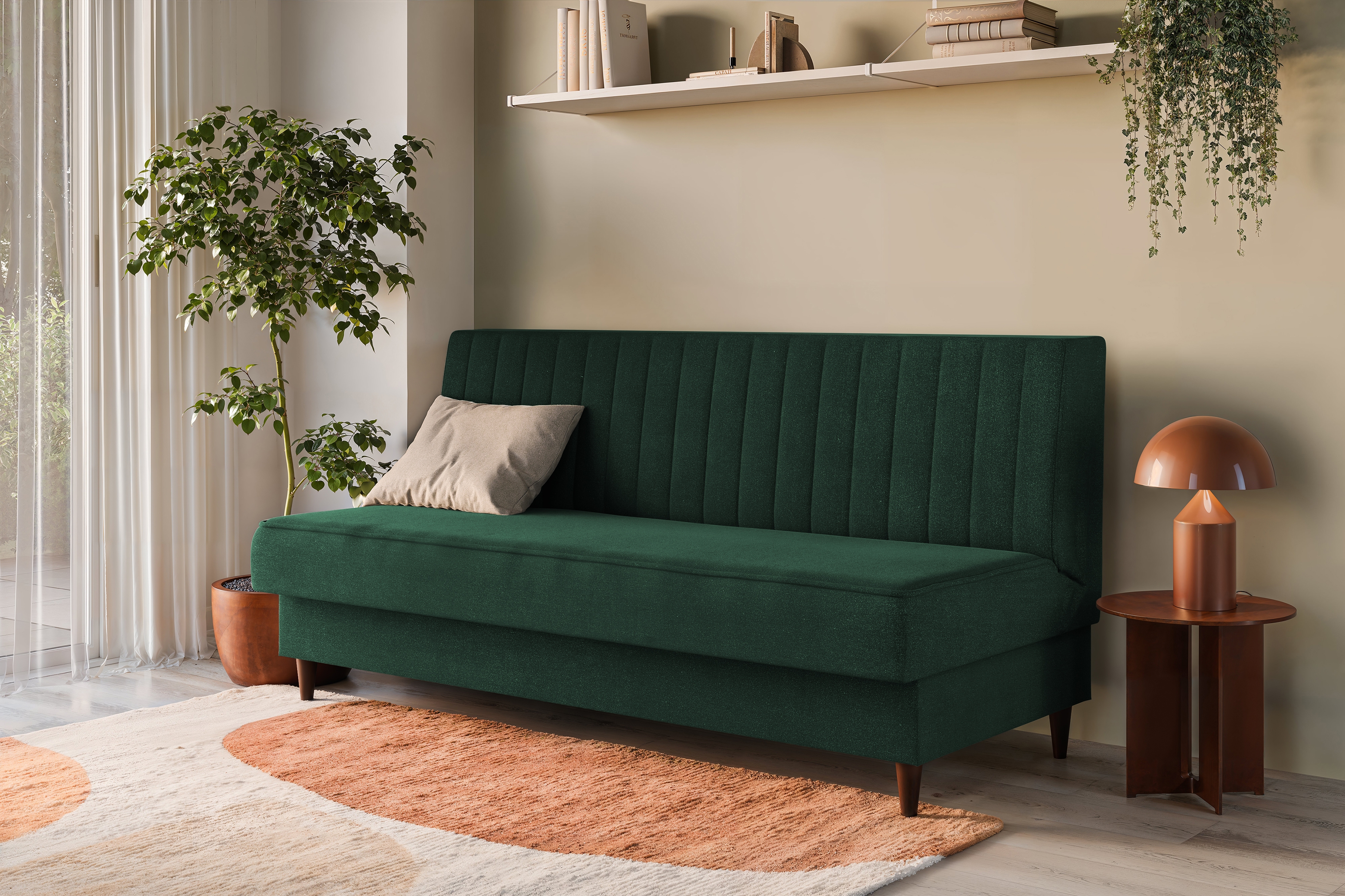 Rozkladacia trojpohovka Vigo Pohovka Vigo rozkladana S vnútorným úložným priestorom