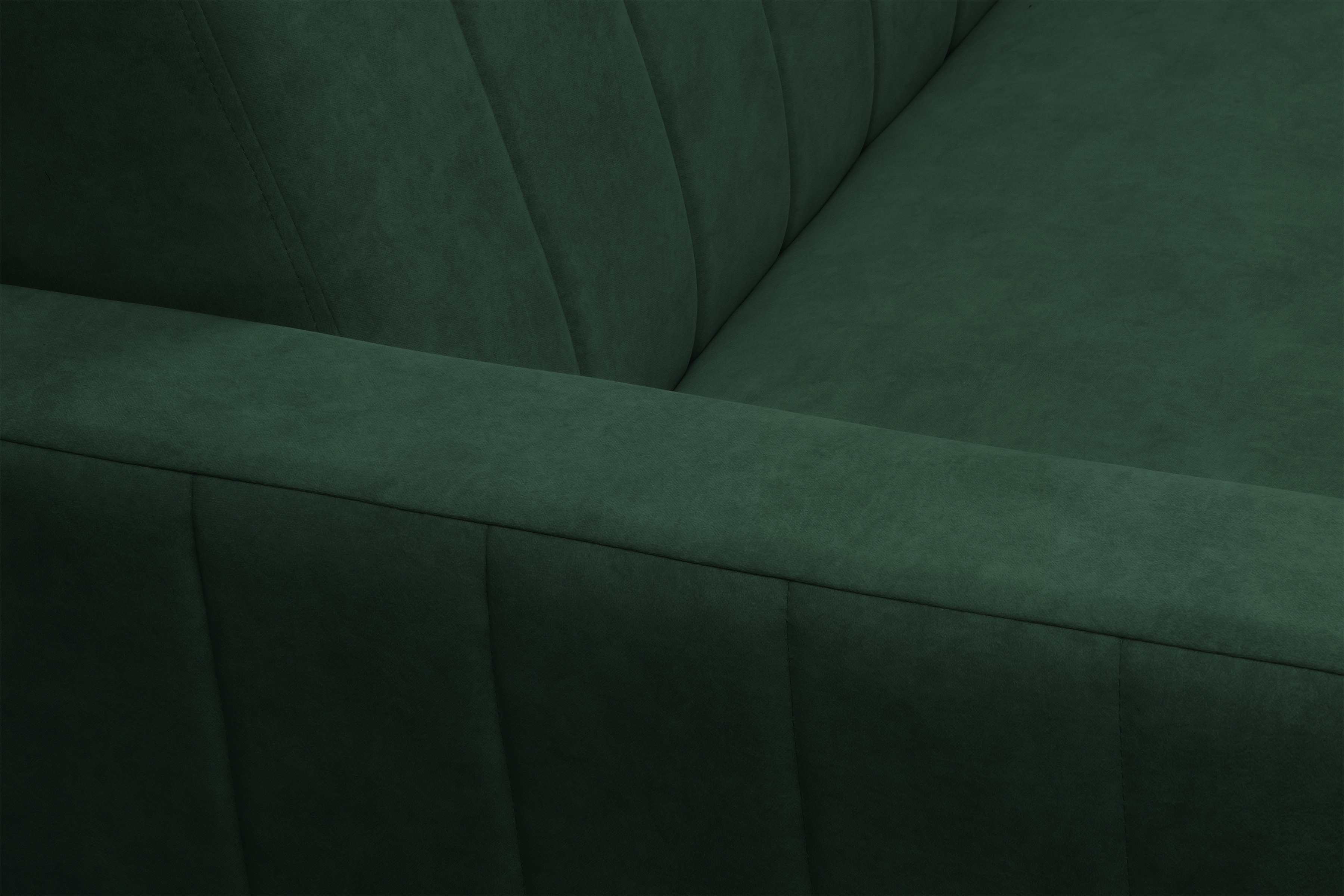 Rozkládací pohovka Wars - zelený samet Kronos 14 / nožky buk Pohovka Wars rozkládací - zelená samet Kronos 14 / buk 