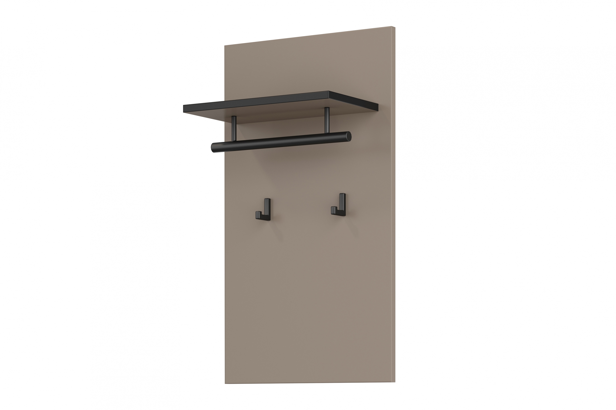 Vešiak Cross 40 cm - kašmírová / čierna Vešiak Gramon 40 cm - kašmír / Čierny