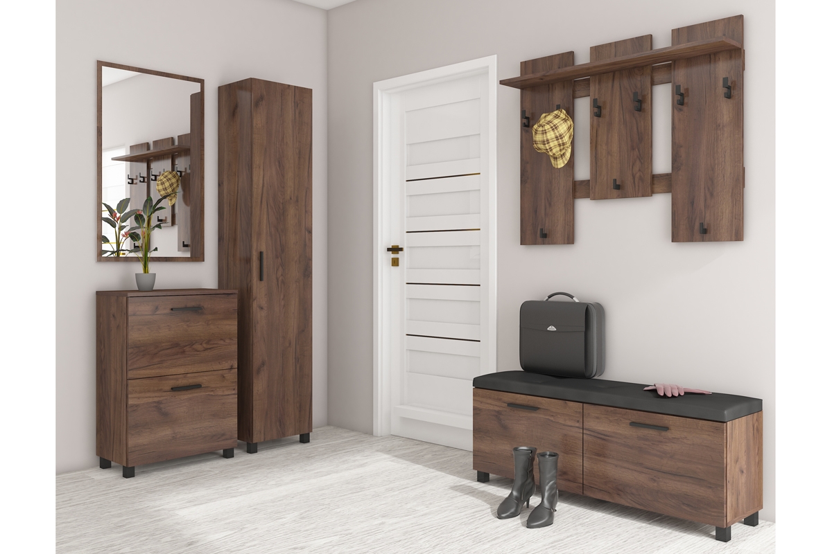 Vešiak na oblečenie Keri 11 Komplet do predsienie 