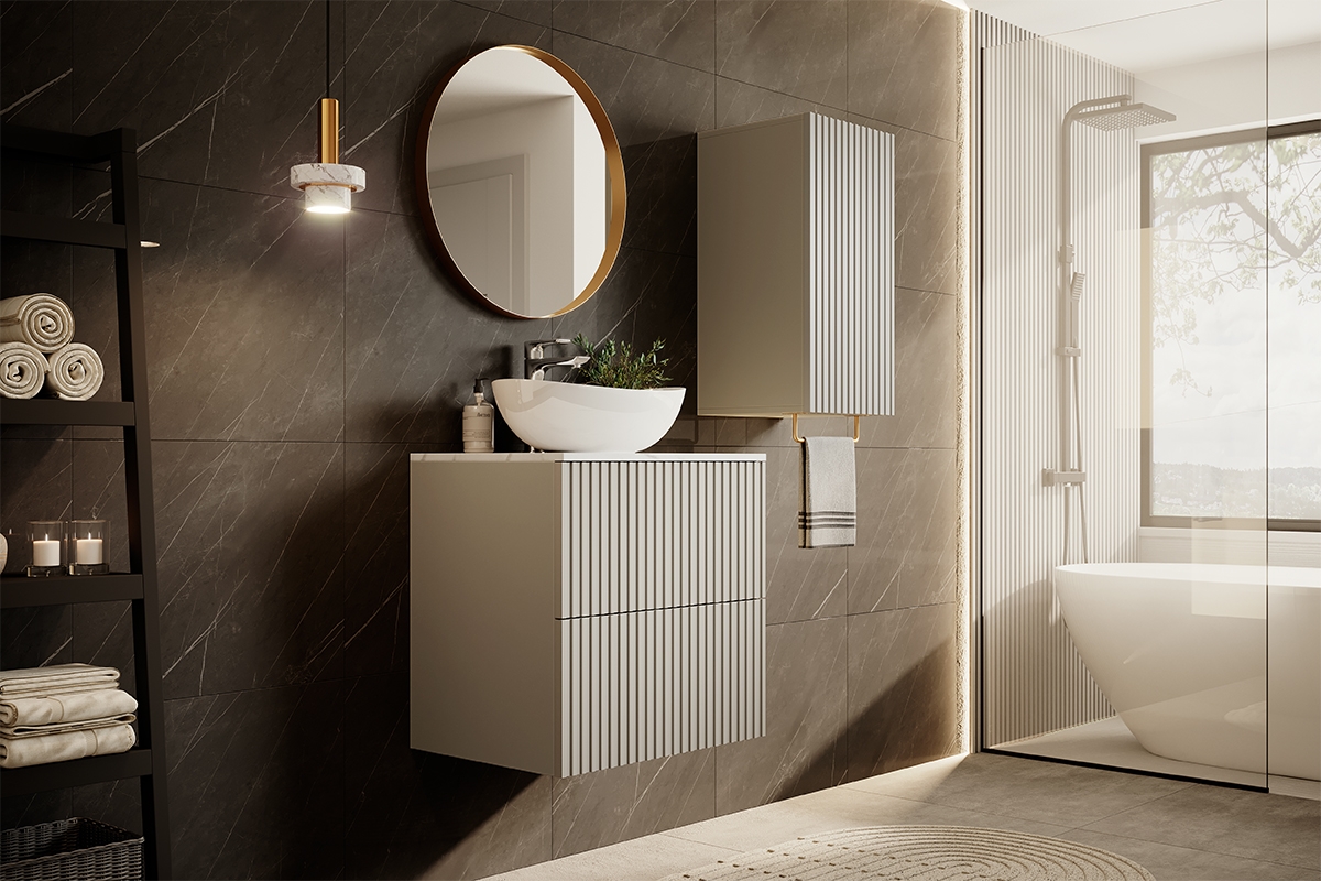 Vešiak na uterák Nicole 27 cm - zlatý Vešiak kúpeľňový Nicole - zlaté - vizualizácia