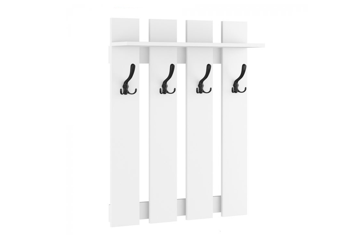 Vešiak na oblečenie Keri 15 Biely Vešiak 