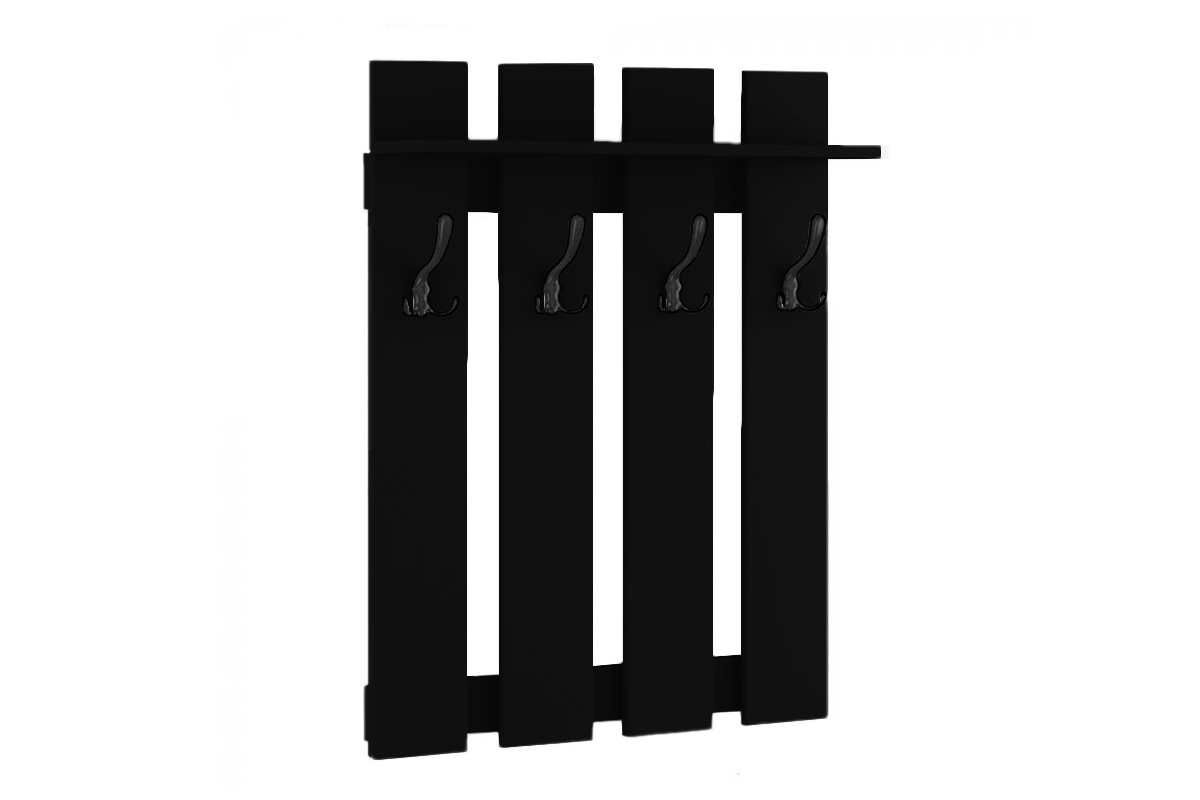 Vešiak na oblečenie Keri 15 Čierny Vešiak