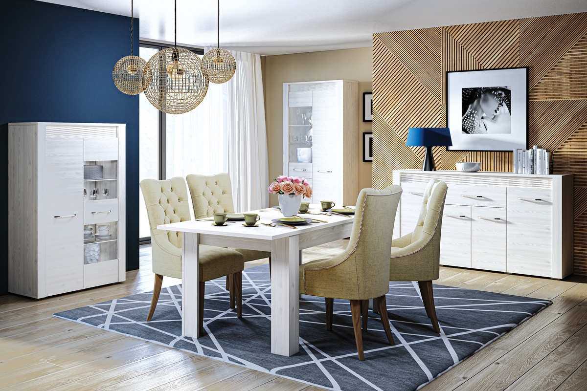 Dvoudveřová vitrína Toneza 05 Vitrína dvoudveřová