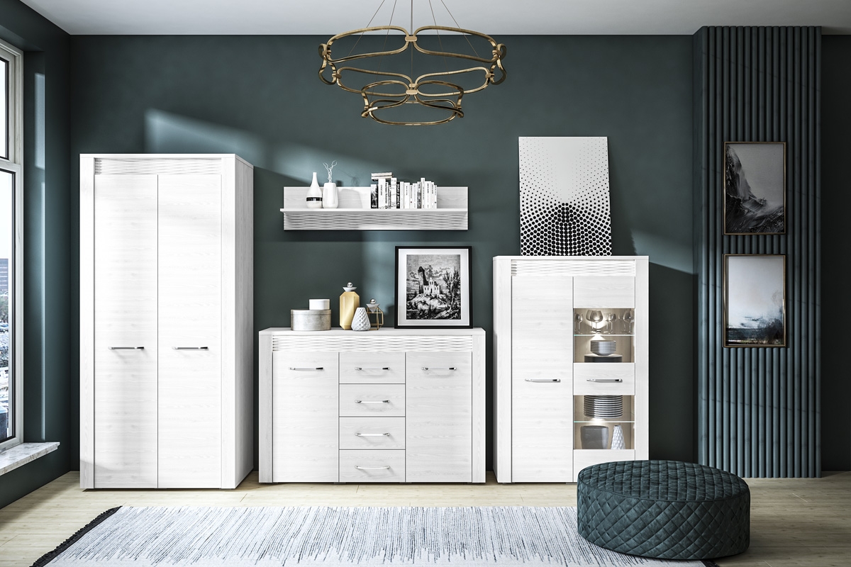 Dvoudveřová vitrína Toneza 05 kolekce Clermont