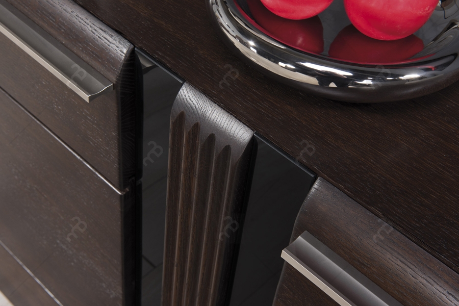 Ľavá vitrína Porti 12 Moderný nábytok do jedálne Porti