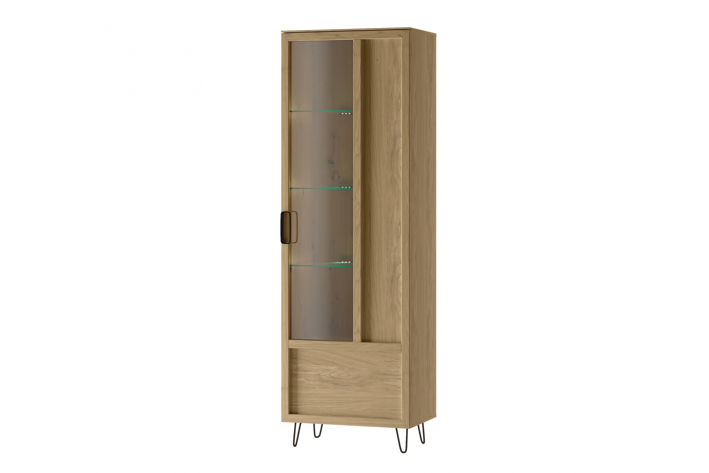 Vitrína Limbo 11 pravostranná 65 cm - dub artisan Vitrína Limbo 11 Pravostranná 65 cm - dub artisan