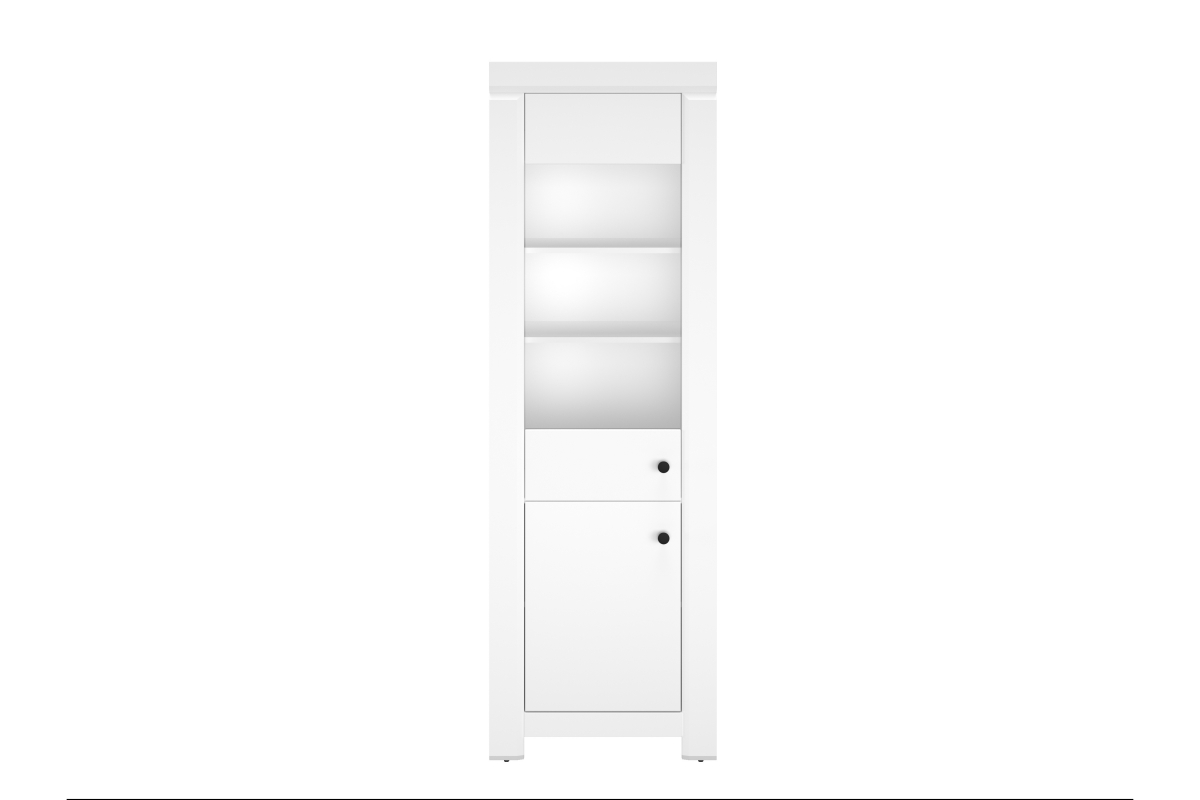 Vitrína úzka dvojdverová Wigar 06 Vitrína do izby dziennego