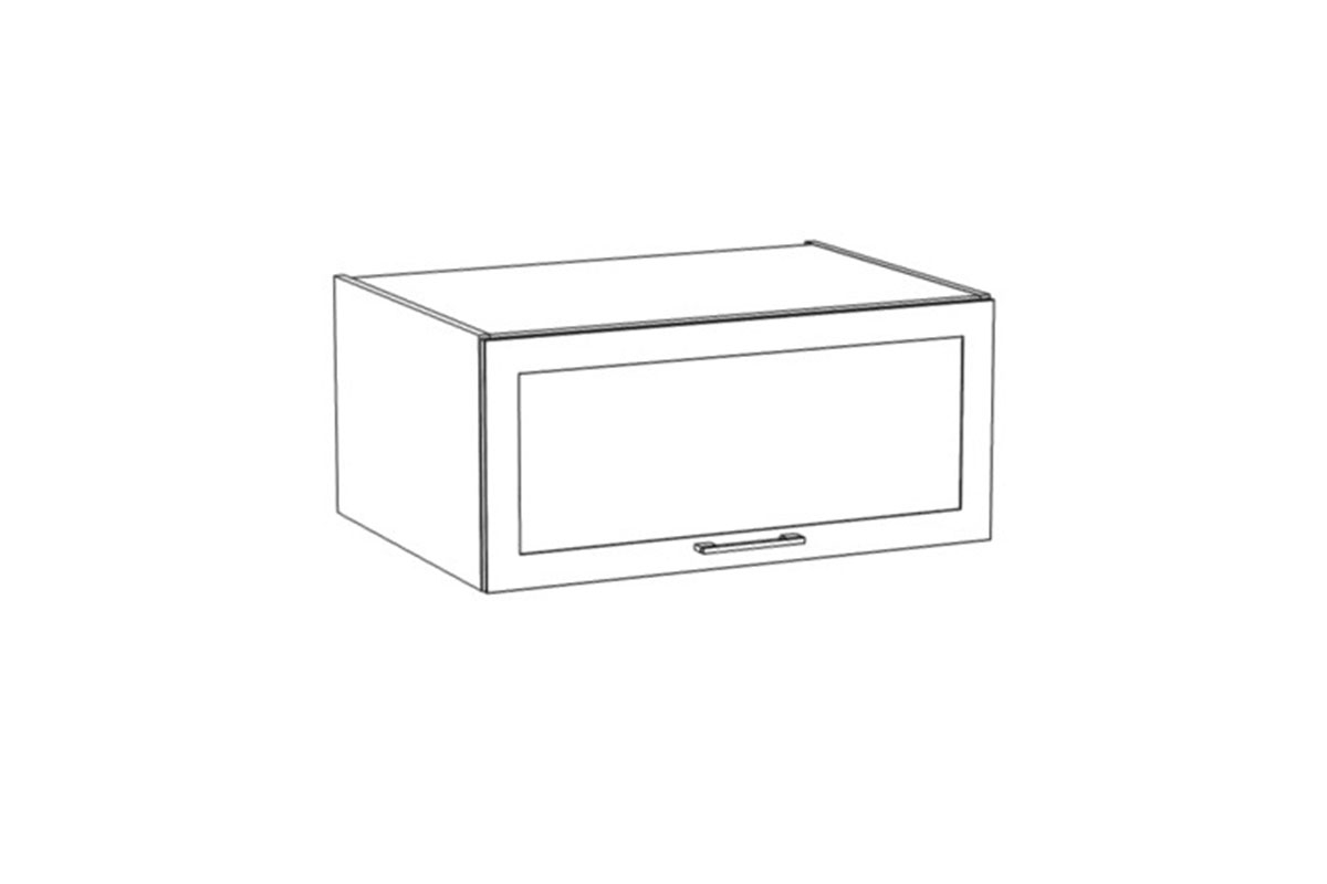 Hluboká závěsná kuchyňská skříňka Navia WOG 8/36/58 BLUM HK-XS Navia WOG 8/36/58 BLUM HK-XS - Skříňka kuchyňská závěsná gleboka