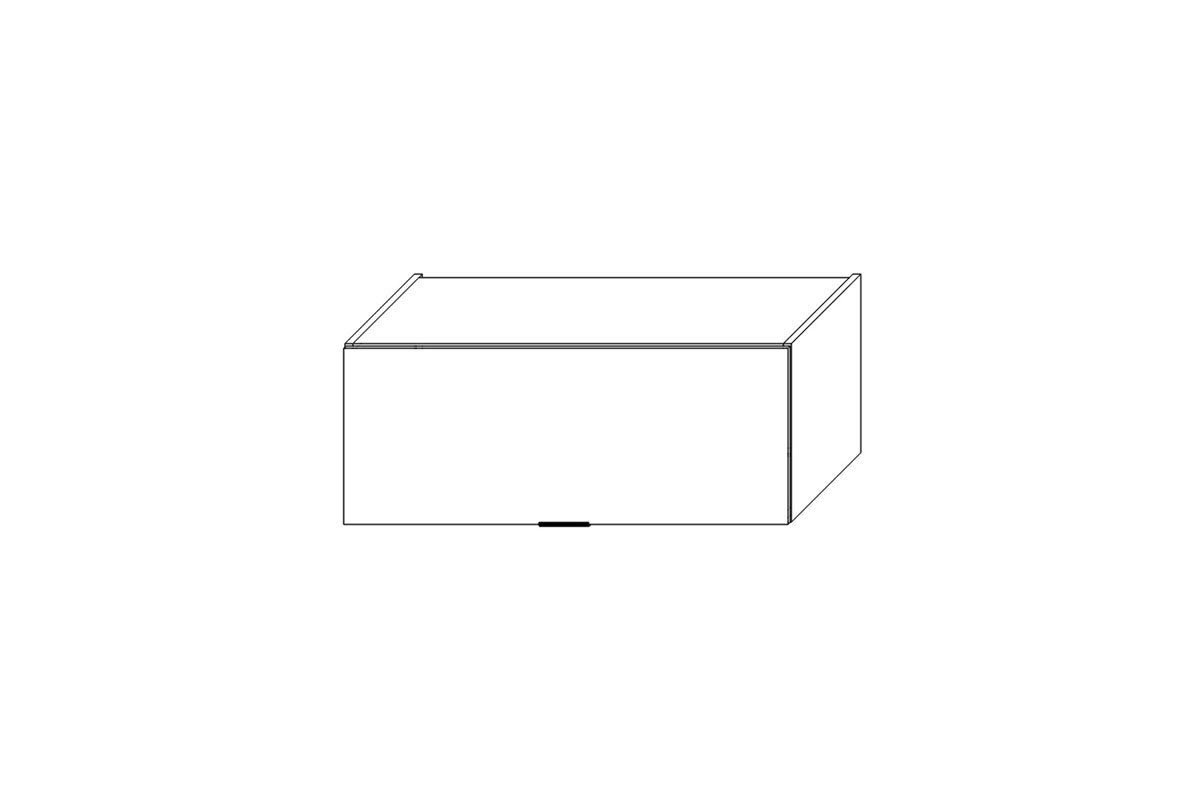 Hluboká závěsná kuchyňská skříňka Italia WOG 9/36/58 - systém BLUM HK TOP Italia WOG 9/36/58 BLUM HK TOP - Skříňka kuchyňská závěsná gleboka