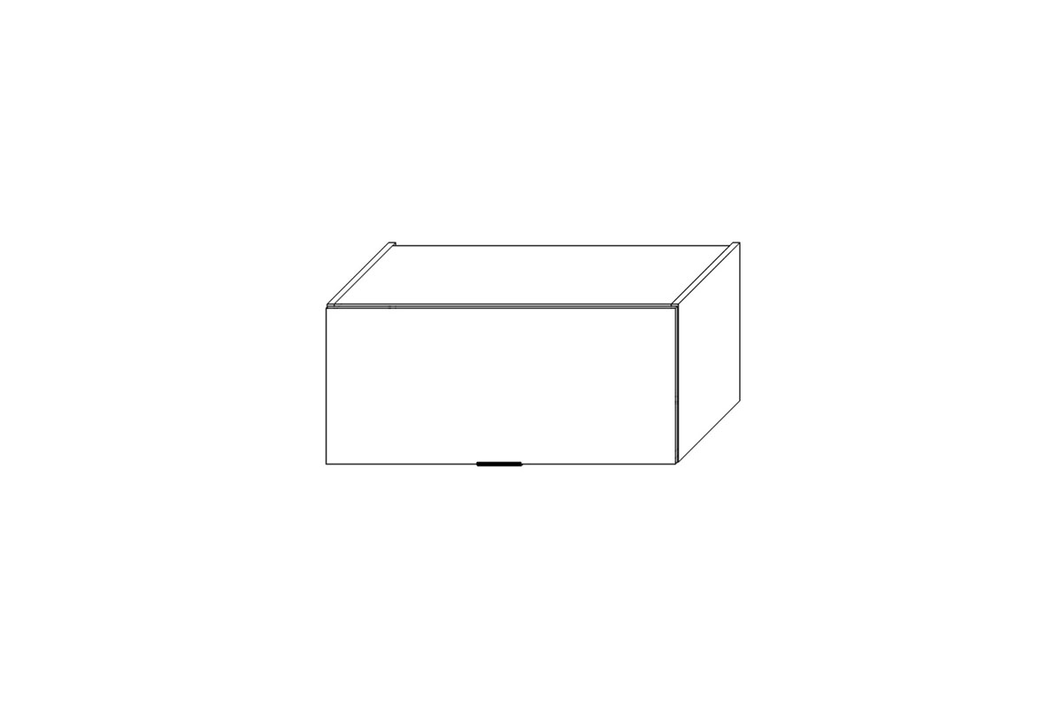 Horná kuchynská skrinka Italia WOG 8/36/58 - BLUM HK-XS - hlboká Italia WOG 8/36/58 BLUM HK-XS - Skrinka Kuchynská závesná gleboka