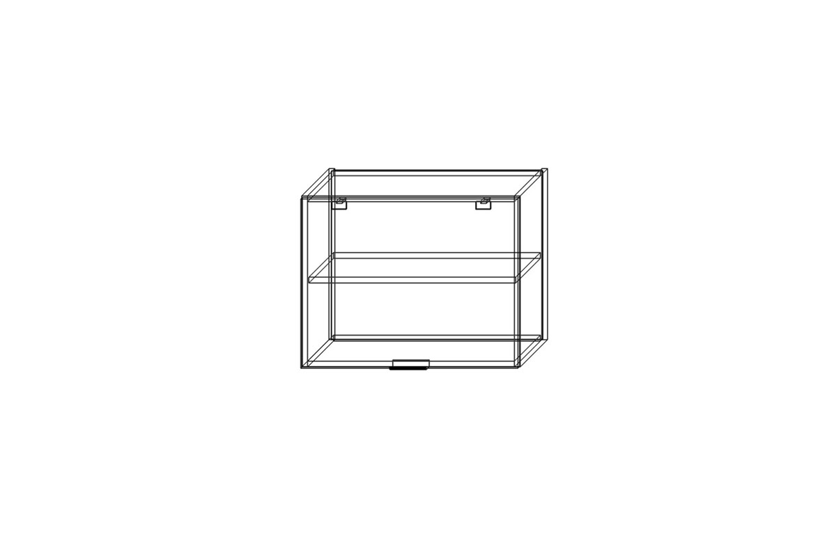 Italia WO 6/47 Standard - závesná kuchynská skrinka Italia WO 6/47 Standard - vnútro Skrinky 