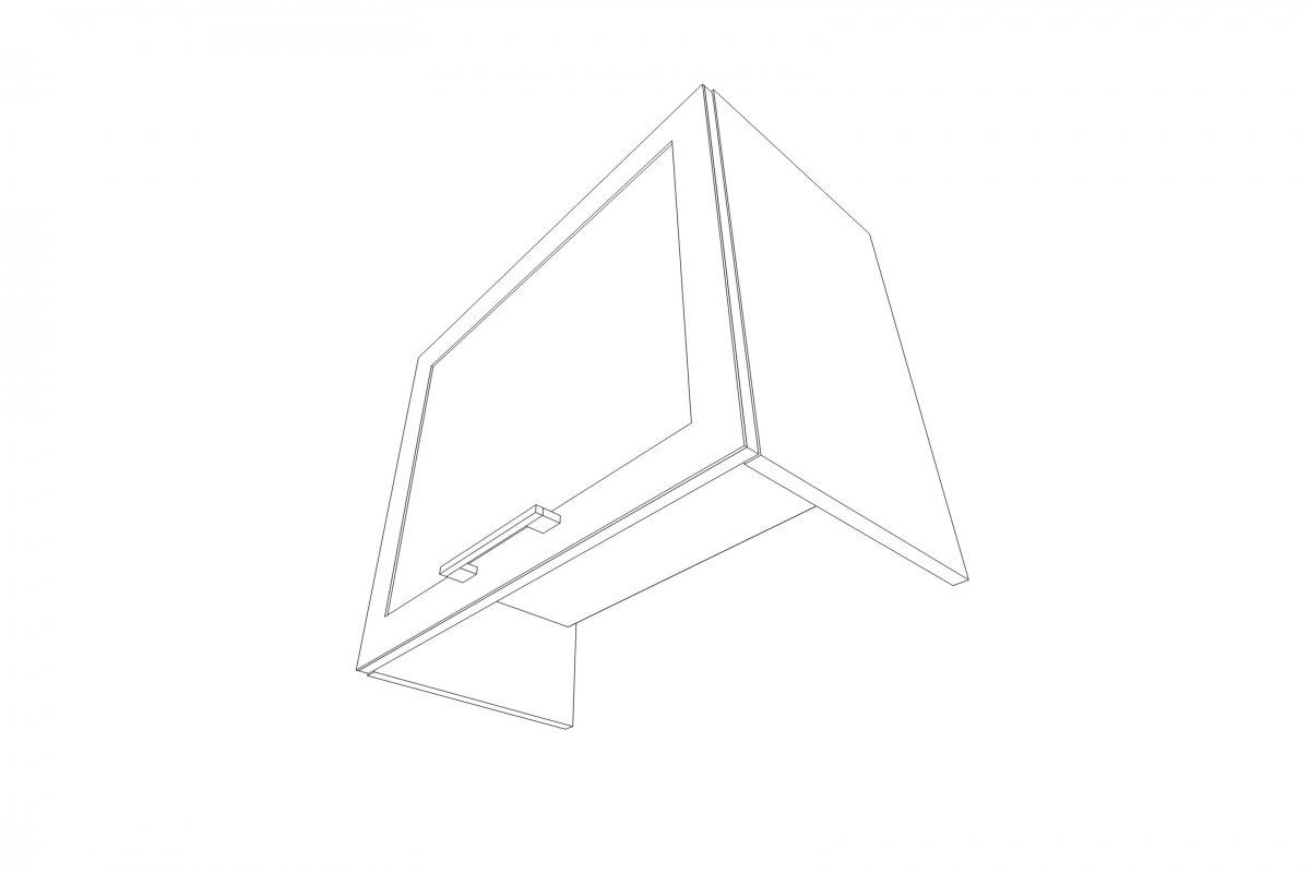 Navia WO 6/50 SLIM Standard - Skrinka Kuchynská na vstavaný digestor Navia WO 6/50 SLIM Standard - wneka na okap