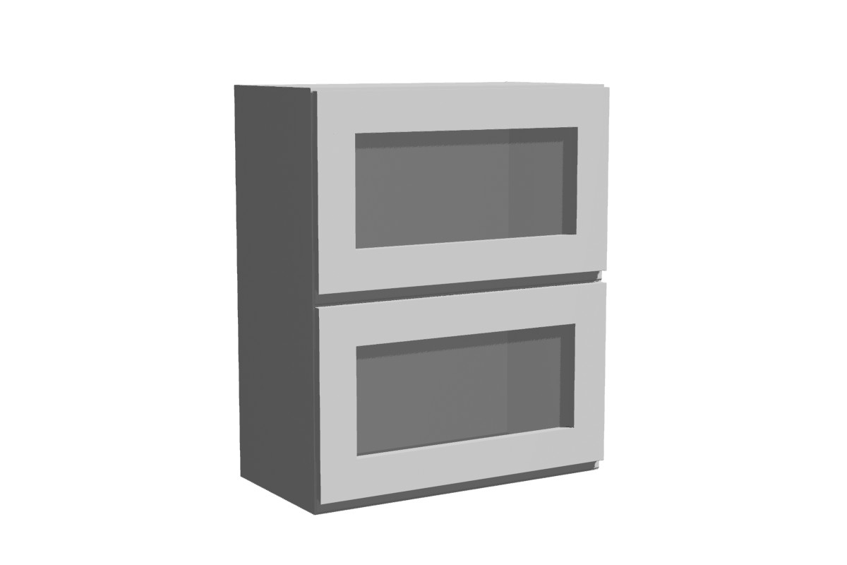 Závěsná vitrína Lamja WOW6/72 HKXS s písty Aventos Lamja WOW 6/72 HKXS - Skříňka witrynowa z podnosnikami Aventos