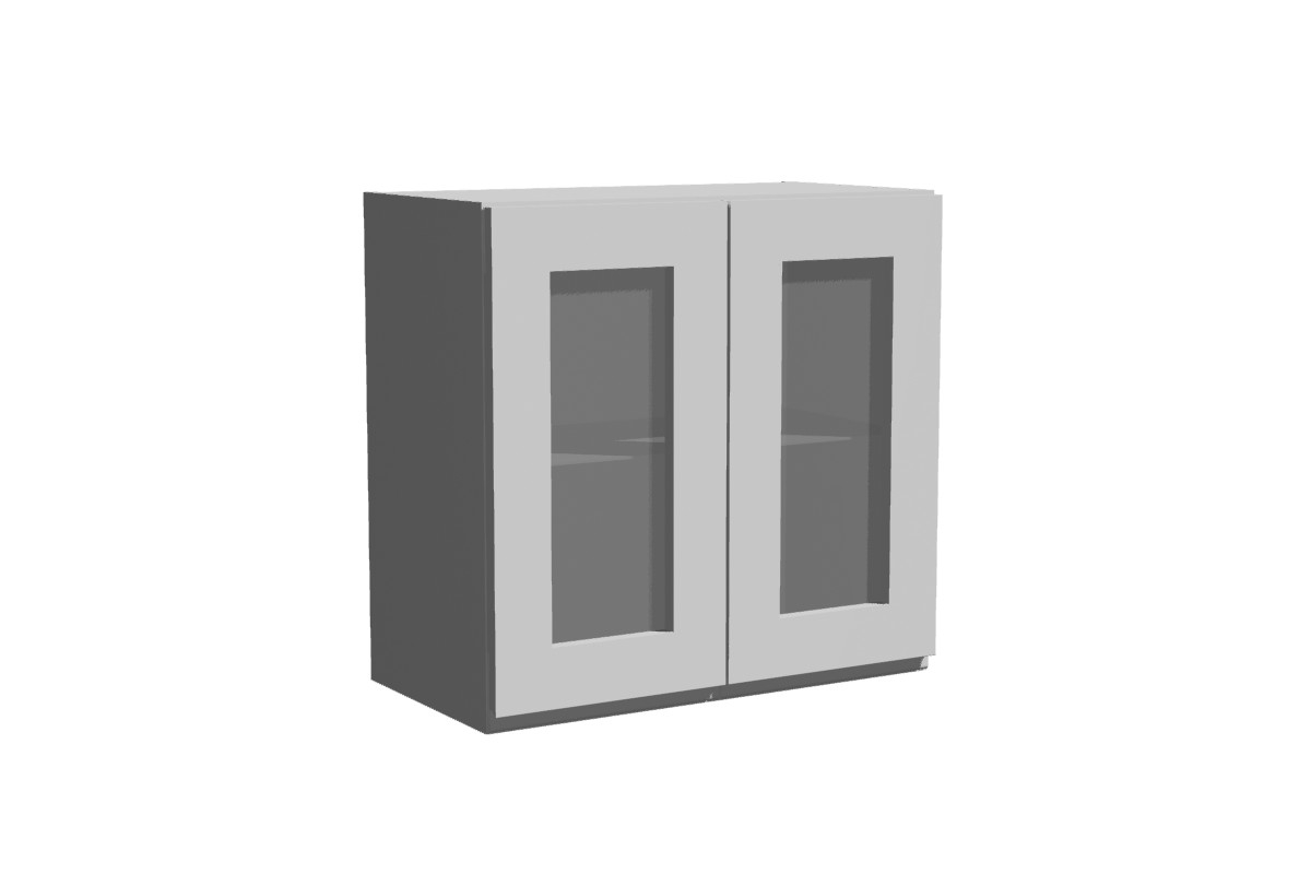 Závěsná vitrína Lamja WW6/58 2D dvoudveřová Lamja WW 6/58 2D - Skříňka závěsná witrynowa dvoudveřová