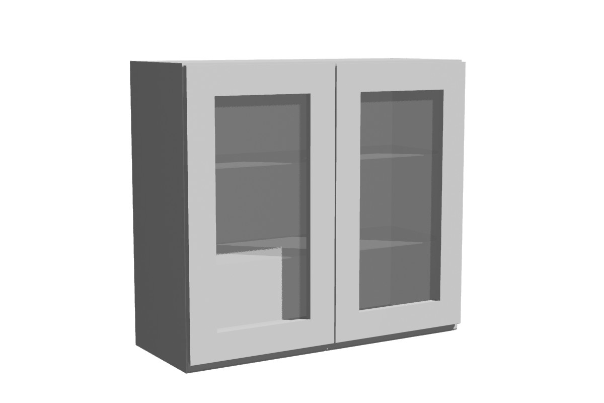 Závěsná vitrína Lamja WW8/72 2D dvoudveřová Lamja WW 8/72 - Skříňka závěsná witrynowa dvoudveřová