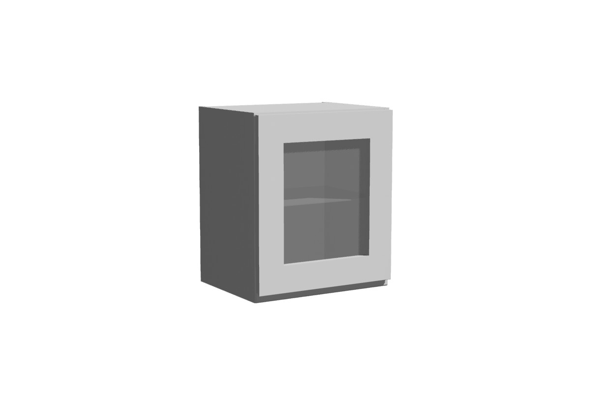 Závěsná vitrína Lamja WWO4/47 HKXS s písty Aventos Lamja WWO 4/47 HKXS - Skříňka witrynowa z podnosnikami Aventos