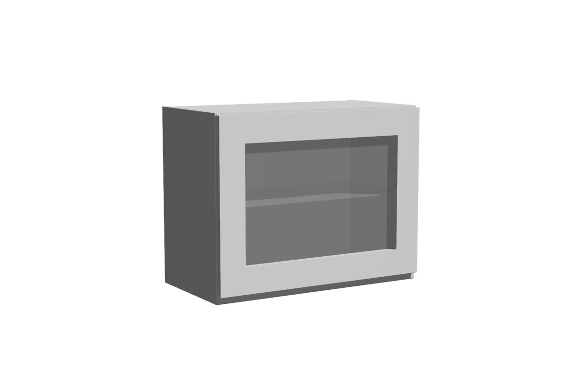 Závěsná vitrína Lamja WWO6/47 HKXS s písty Aventos WWO 6/47 HKXS - Skříňka witrynowa z podnosnikami Aventos