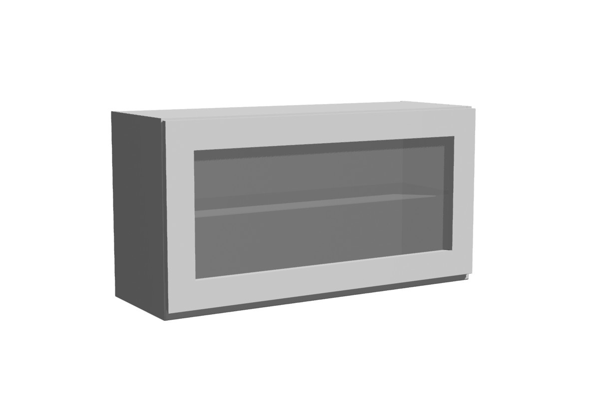 Závěsná vitrína Lamja WWO9/47 HKXS s písty Aventos Lamja WWO 9/47 HKXS - Skříňka witrynowa z podnosnikami Aventos