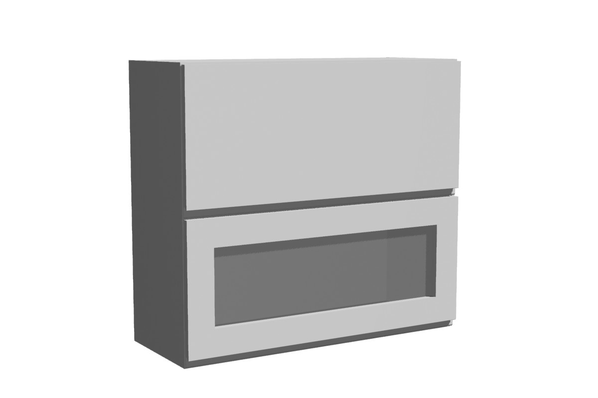 Závěsná vitrína Lamja WWPO8/72 HKXS s písty Aventos Lamja WWPO 8/72 HKXS - Skříňka witrynowa z podnosnikami Aventos