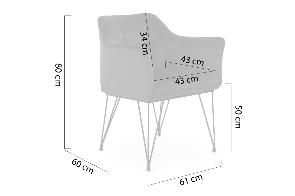 židle čalouněné loft z podlokietnikami Valencia Pik II - Červený - Konec série židle čalouněné loft z podlokietnikami Valencia Pik II - Červený 