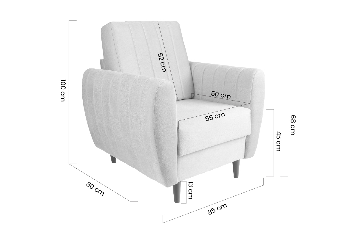 Kreslo odpočinkové do obývacej izby Mozar Kreslo odpočinkové do obývacej izby Mozar 