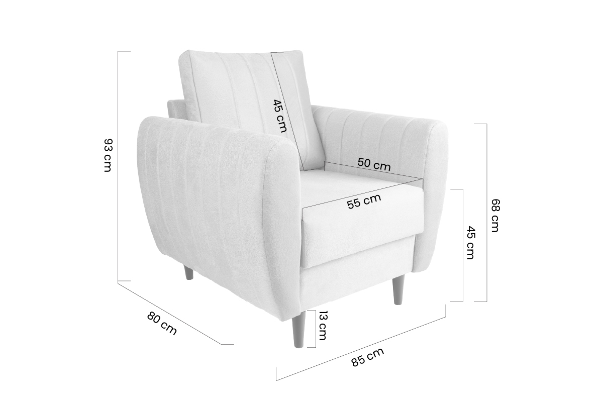 Kreslo do obývacej izby Nefios Kreslo odpočinkové do obývacej izby Nefios 