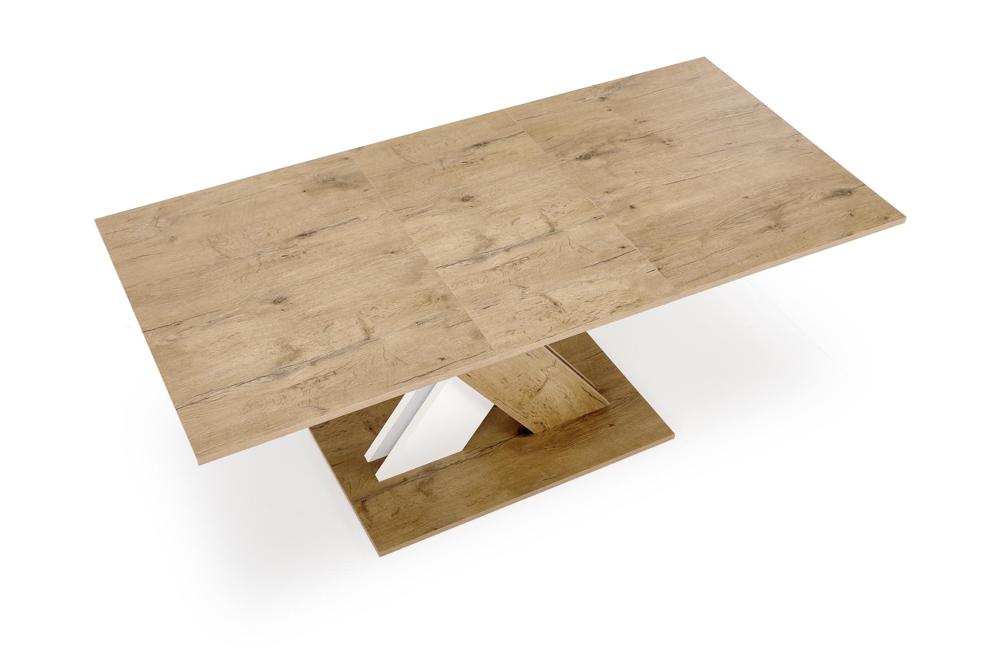 XARELTO stůl összecsukható Dub lancelot - Bílý (1p=1szt) xarelto stol rozkladany dab lancelot - fehér