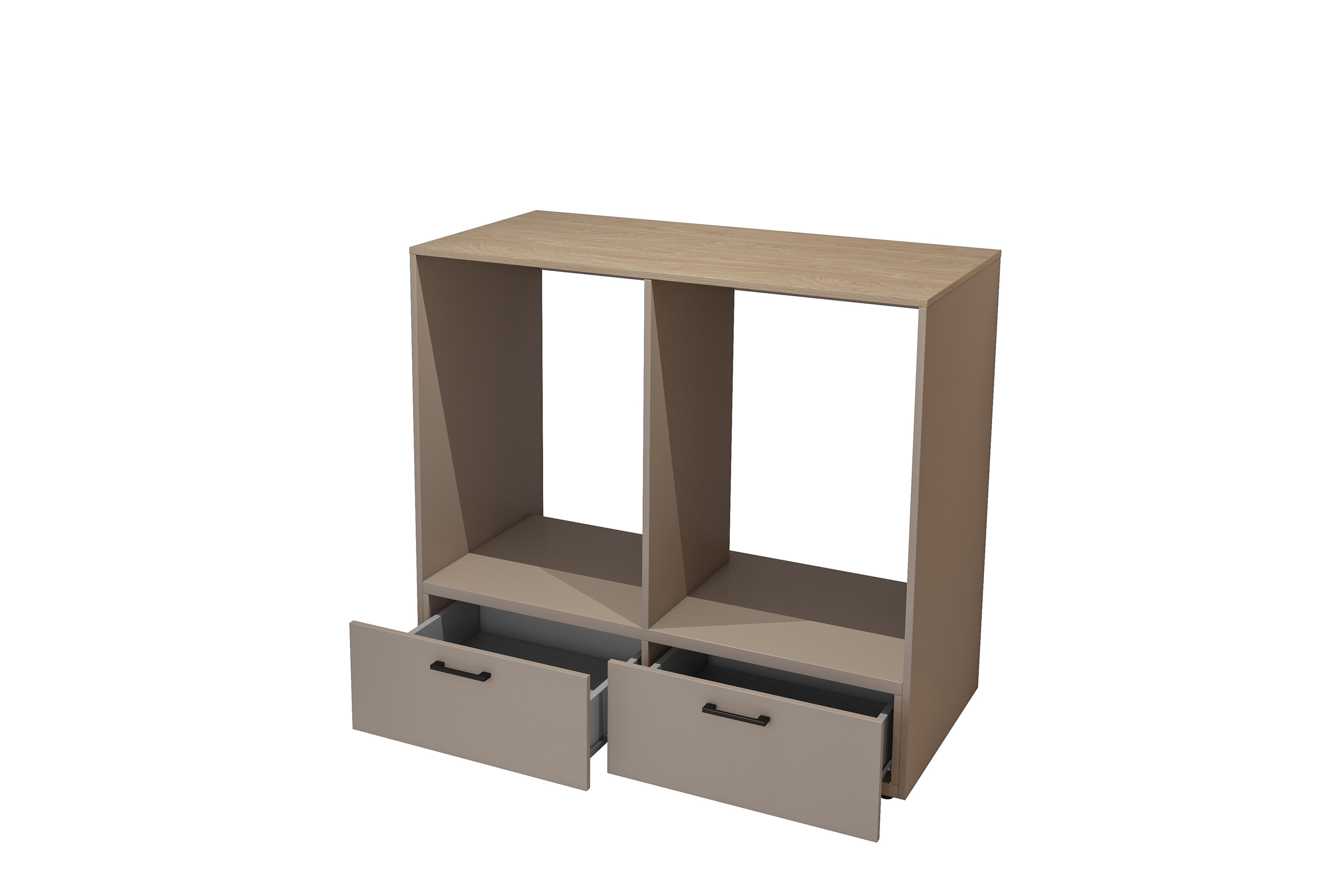 Skrinka na práčku a sušičku Rosa so zásuvkami - congo / dub olejovaný Zabudowa na pralke / suszarke Rosa so zásuvkami - congo / Dub olejowany