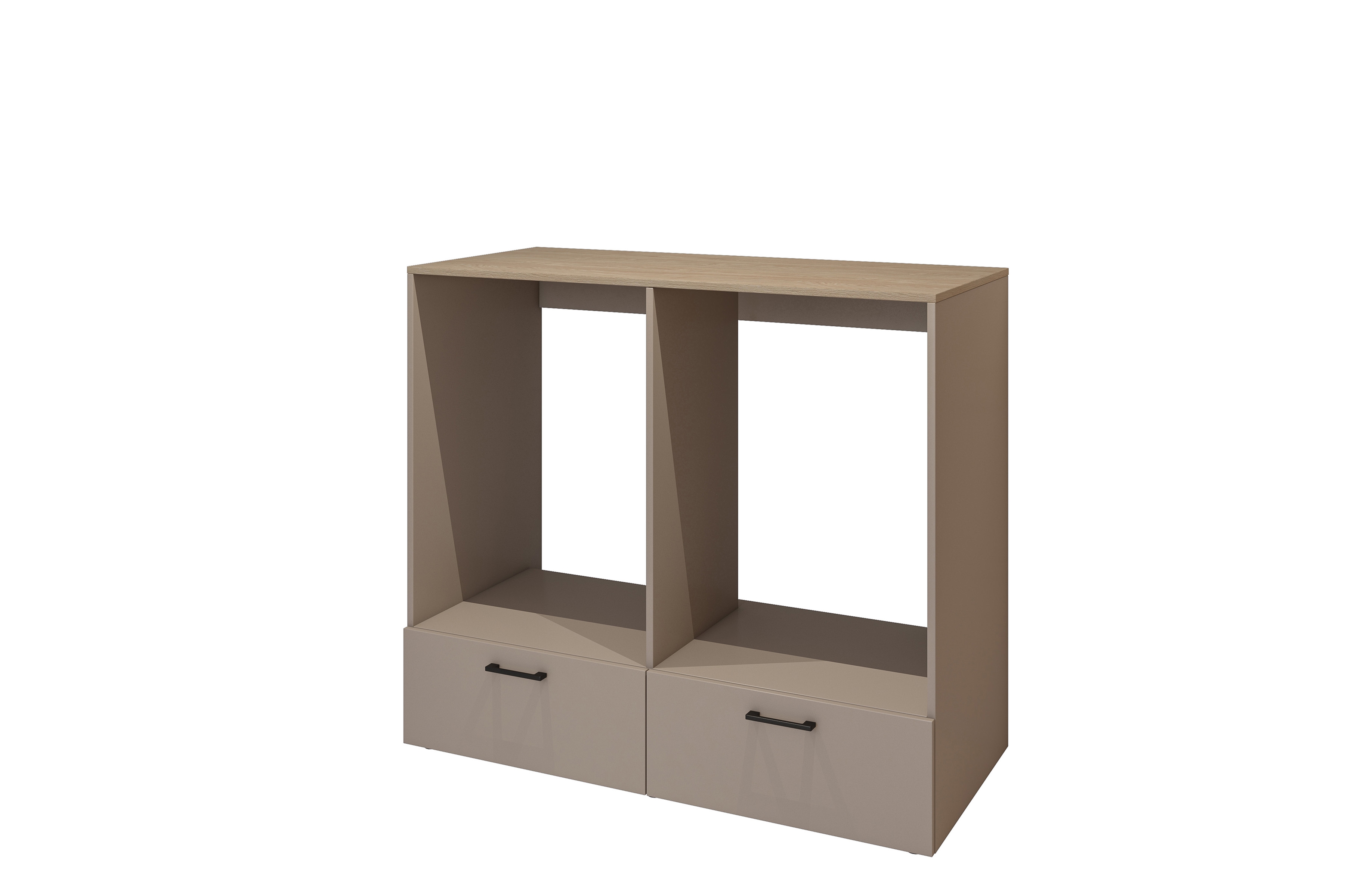 Skrinka na práčku a sušičku Rosa so zásuvkami - congo / dub olejovaný Zabudowa na pralke / suszarke Rosa so zásuvkami - congo / Dub olejowany