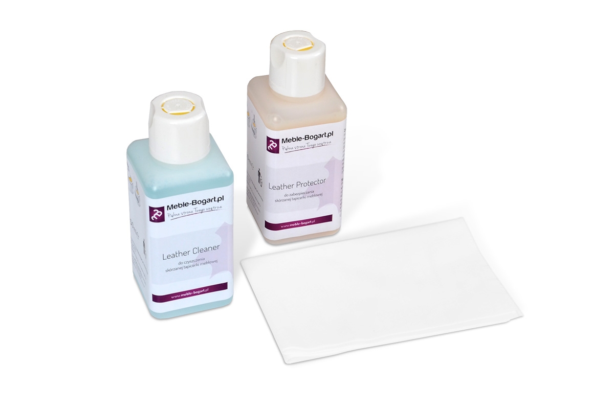 Sada čisticích prostředků na přírodní kůži 250 ml plyn do kůže