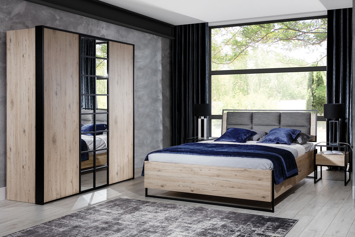 Spálňa GlassLoft III Komplet sypialniany 