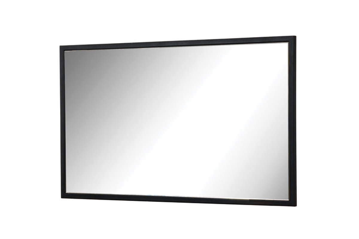 Ložnicová sestava Modern - černý mat / dub lancelot Zrcadlo do obývacího pokoje loft 