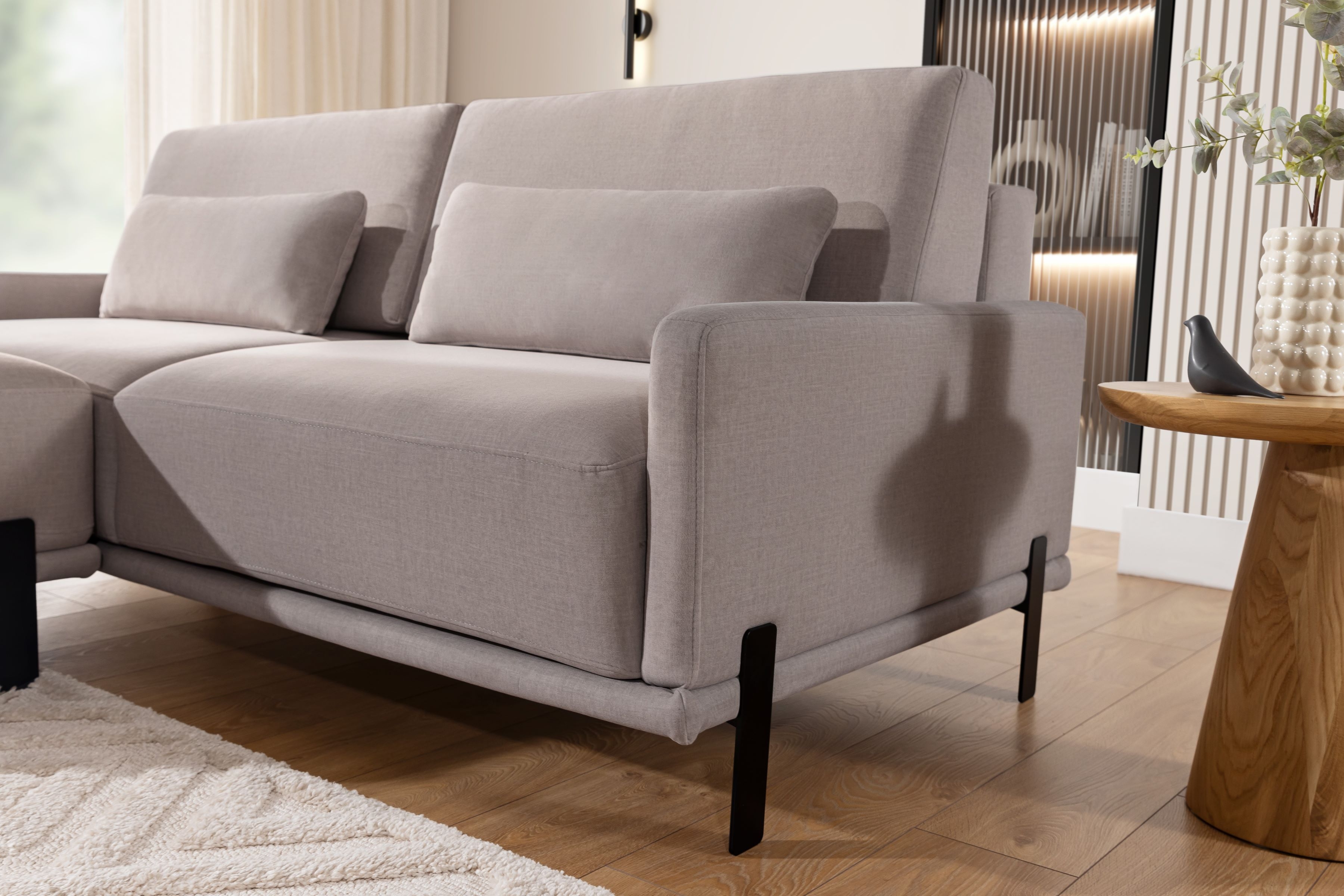 Sedacia súprava Meloria - pohovka a taburetka Komplet Pohovka meloria + puf